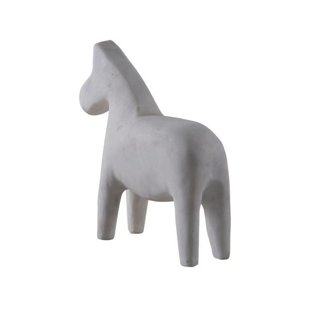Zixuan Marble Horse Bookends - Wisteria