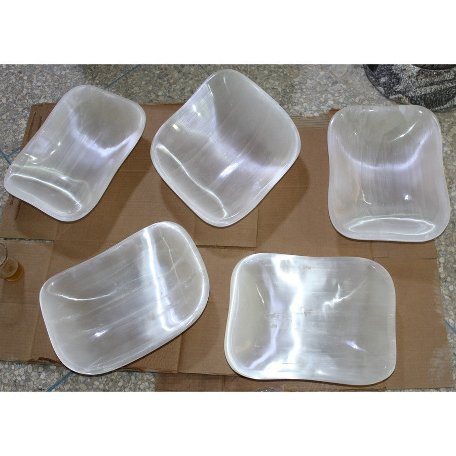 Althaea Selenite Display Plate