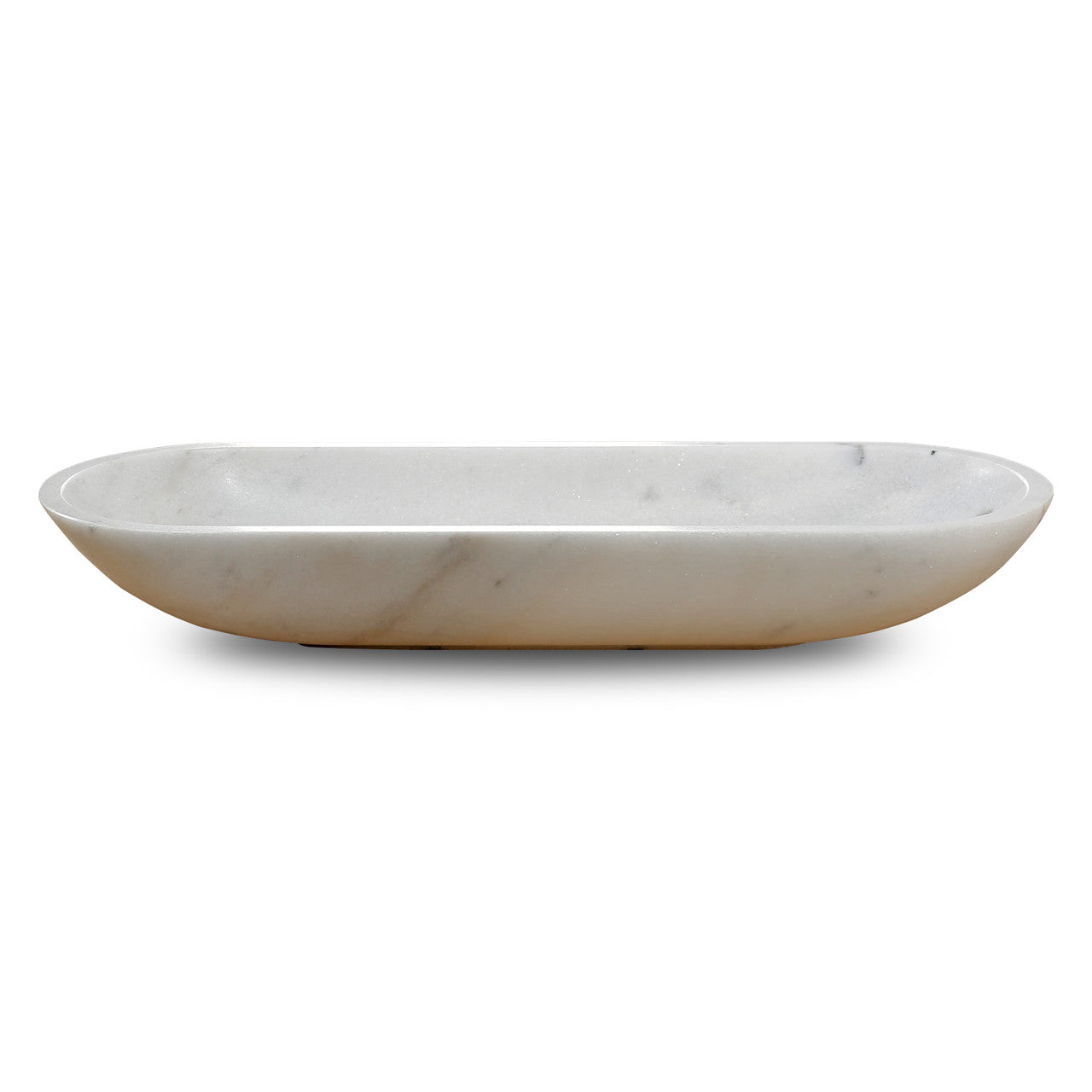 Valcorin Marble Oval Bowl