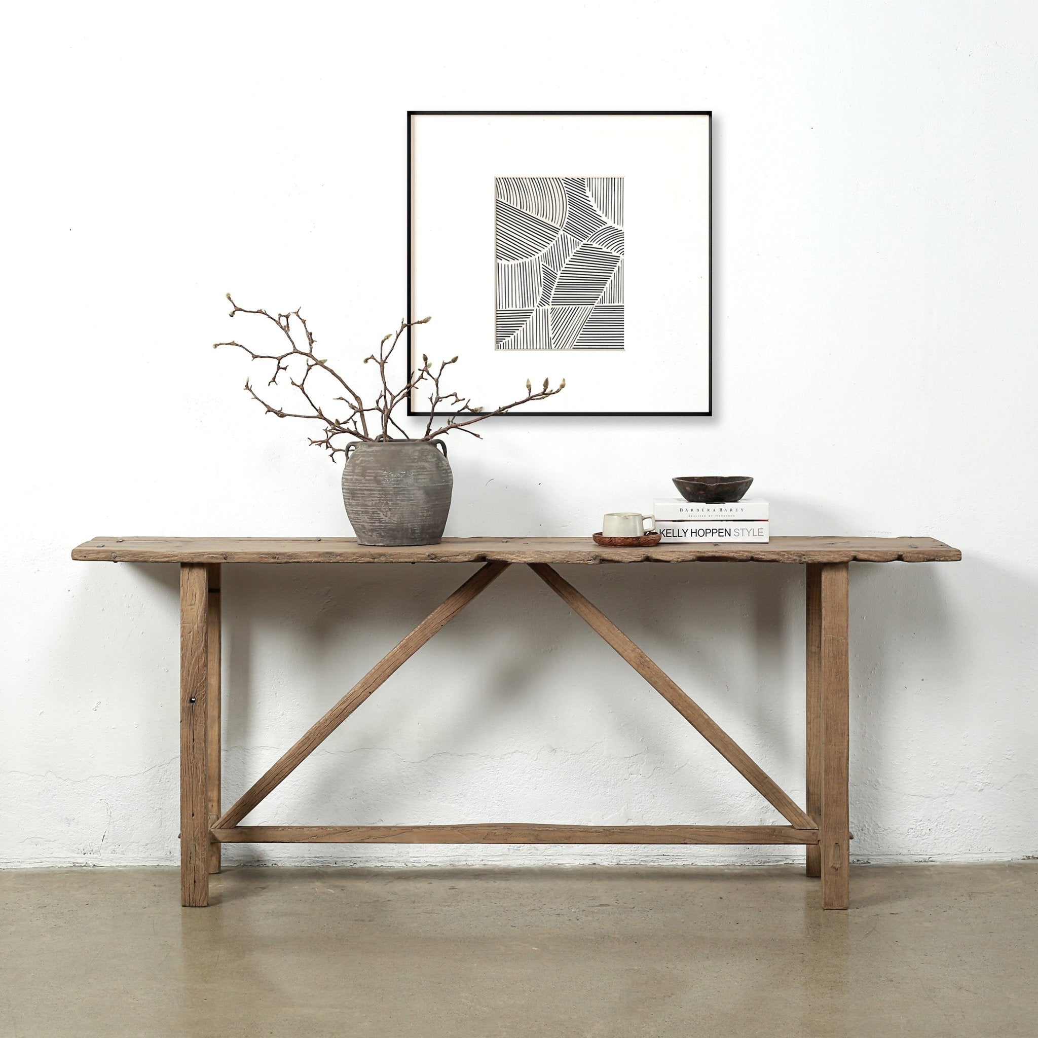 Kashgar Elm Console - Wisteria