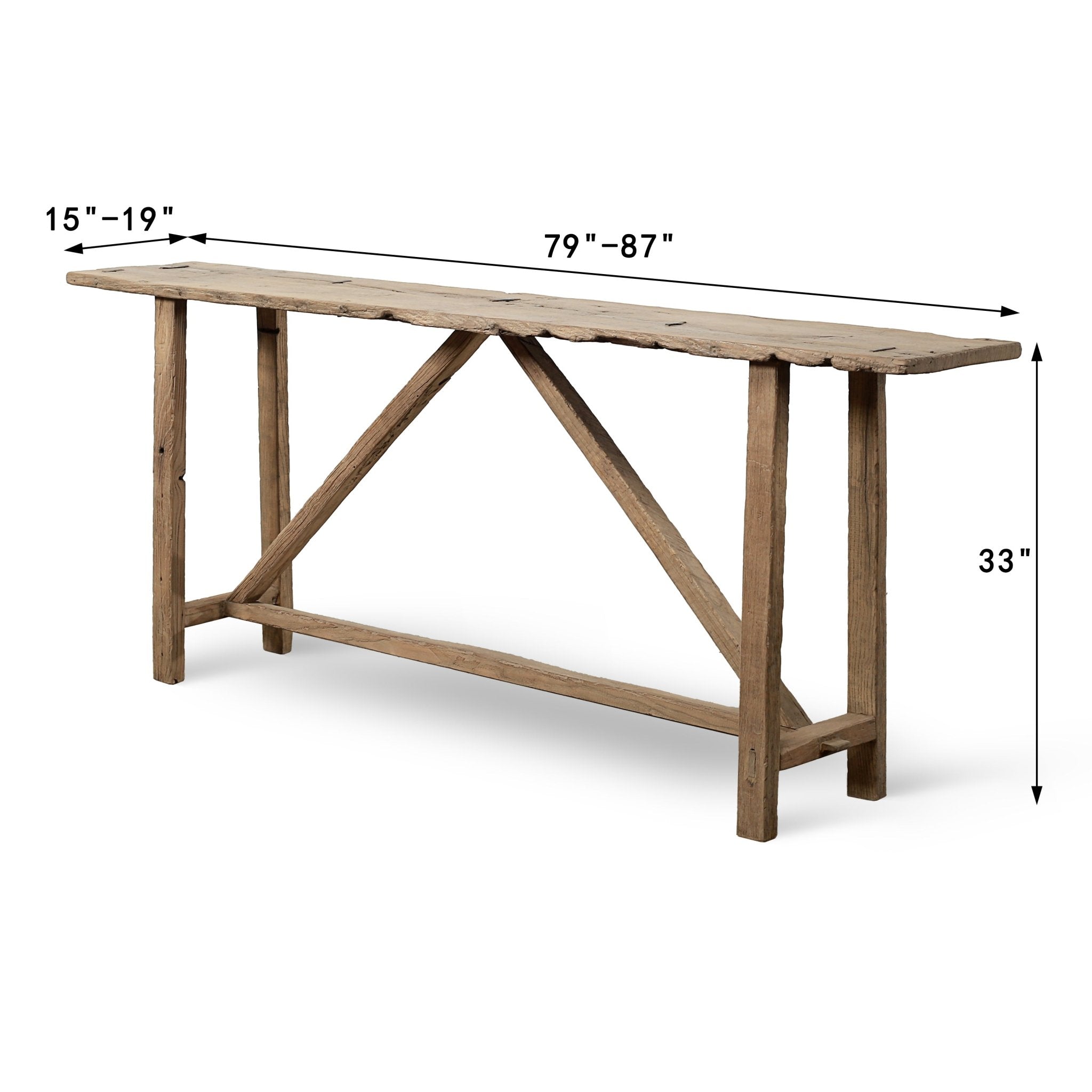 Kashgar Elm Console - Wisteria