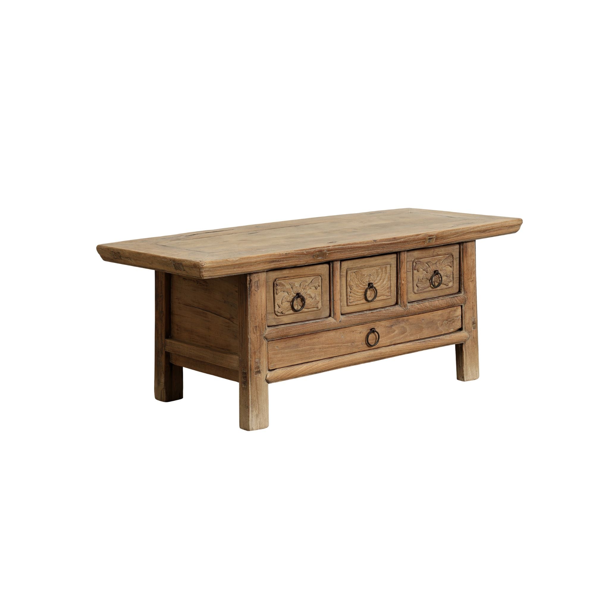 Gobi Wood Storage Table - Wisteria
