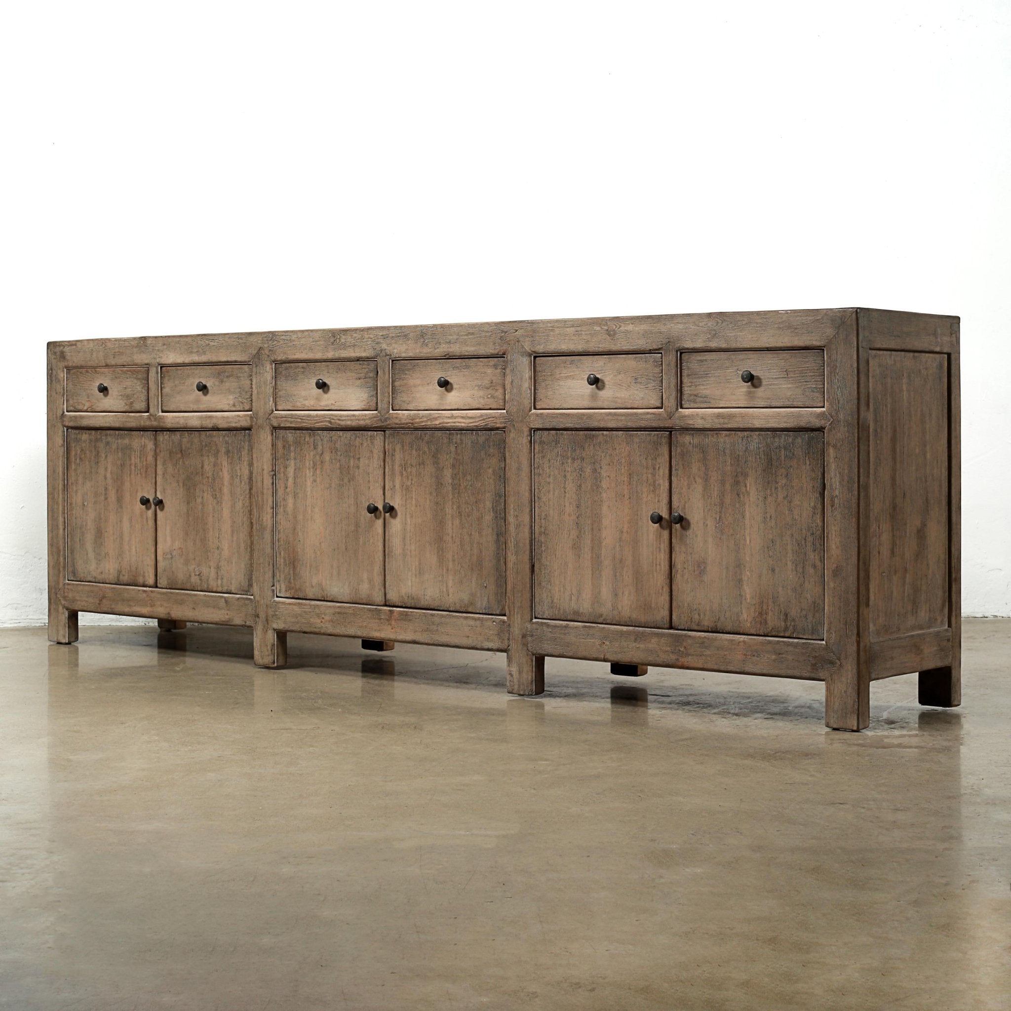 Naryn Elm Six Door Sideboard - Wisteria