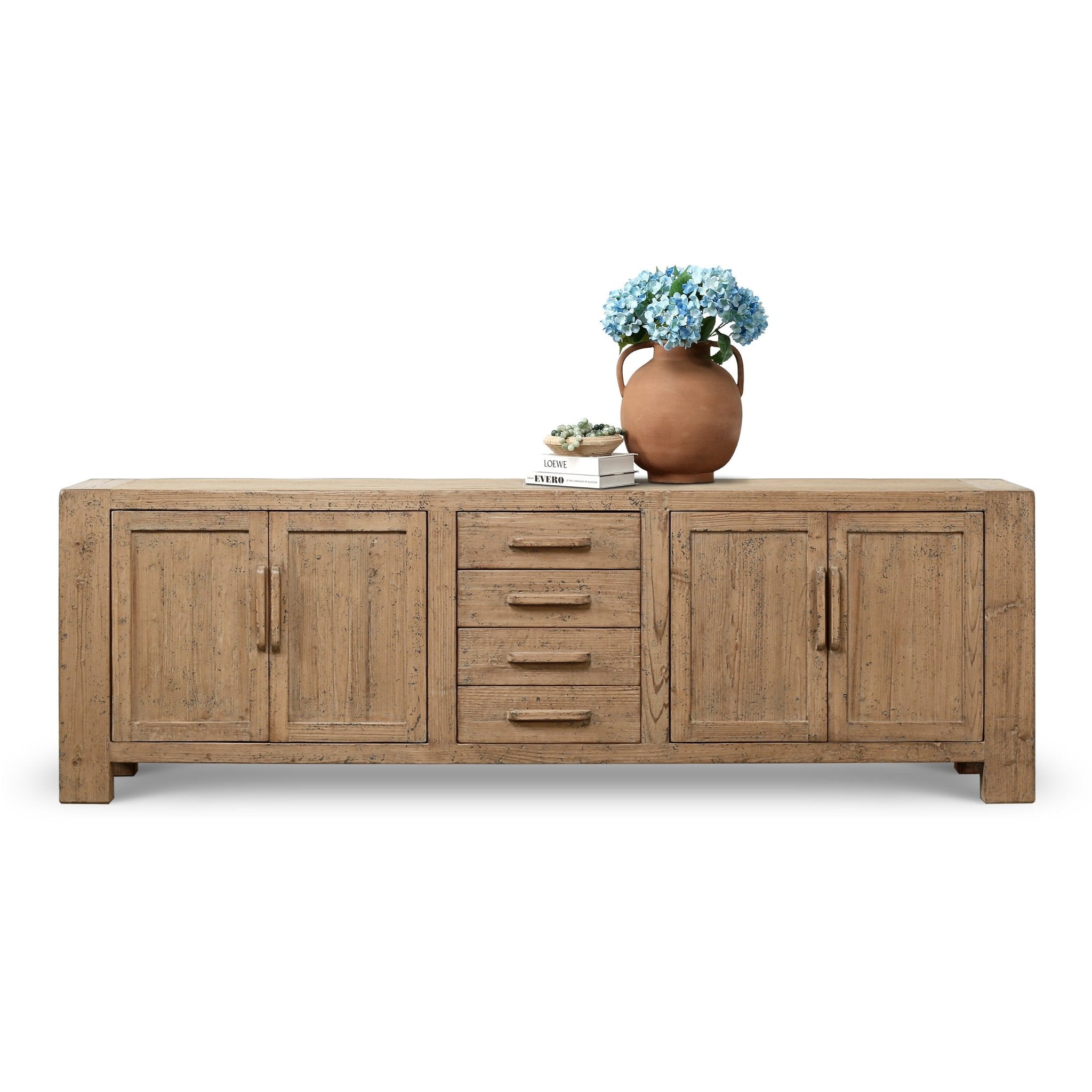 Ili Elm Media Cabinet - Wisteria