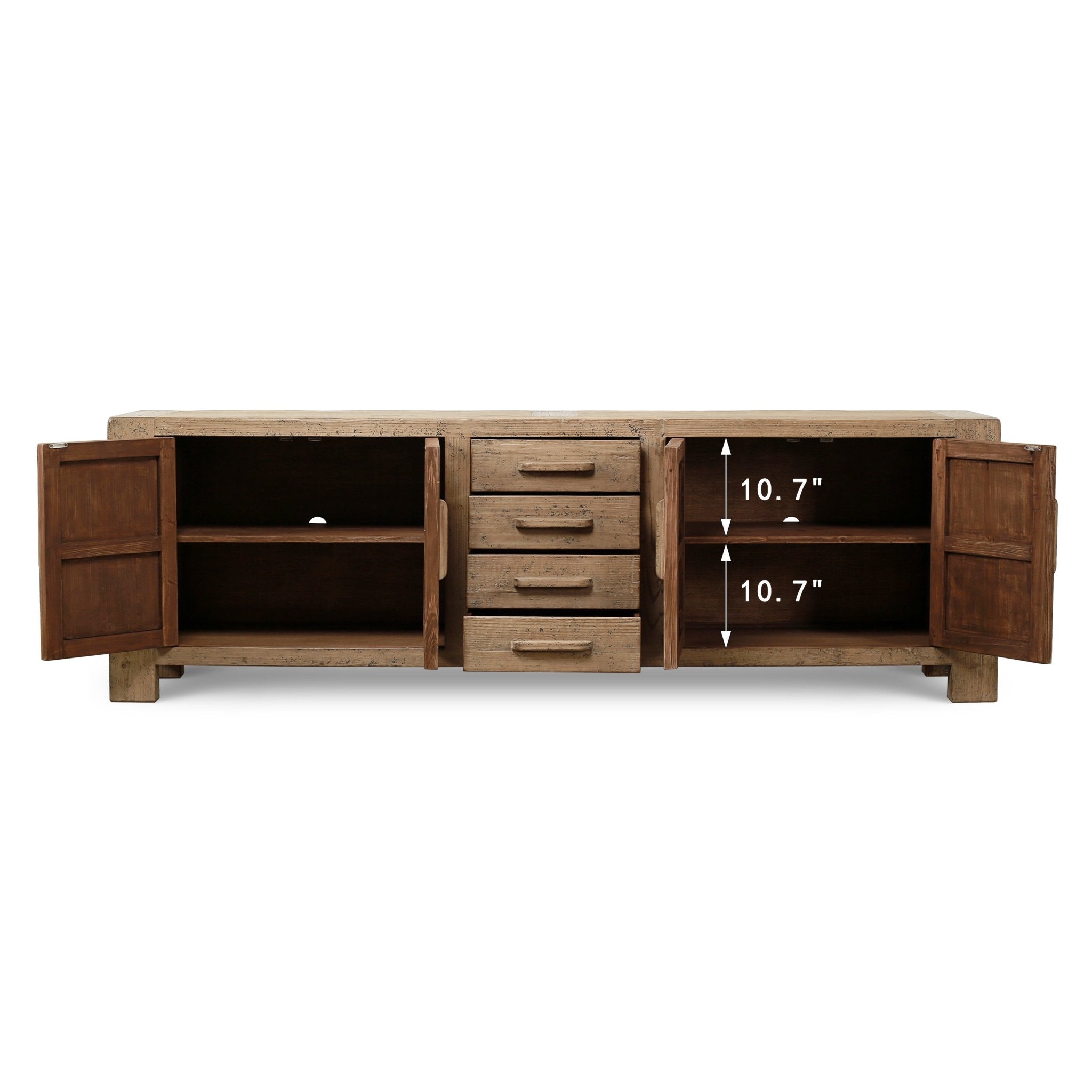 Ili Elm Media Cabinet - Wisteria