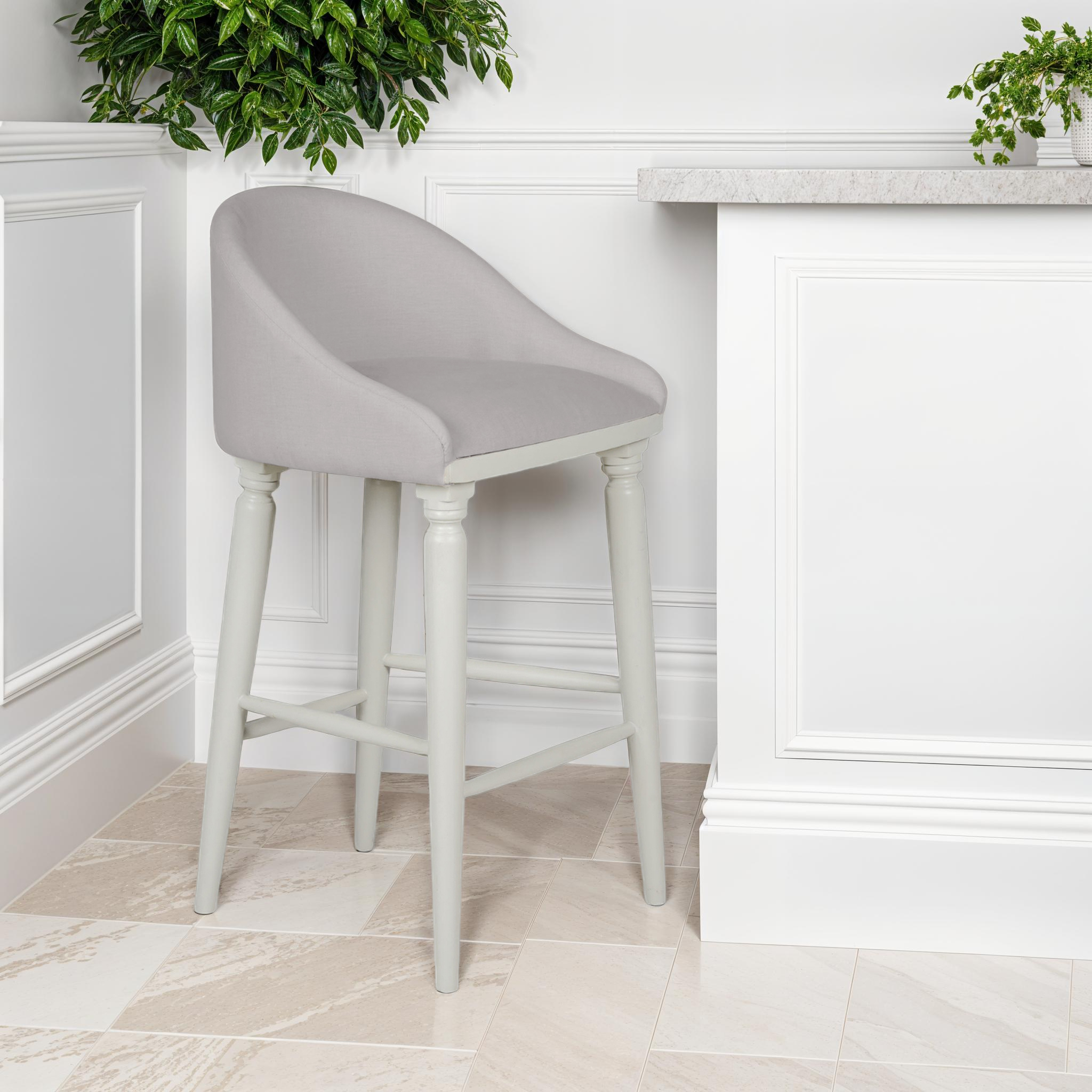 Gustavian Revival Bar Stool