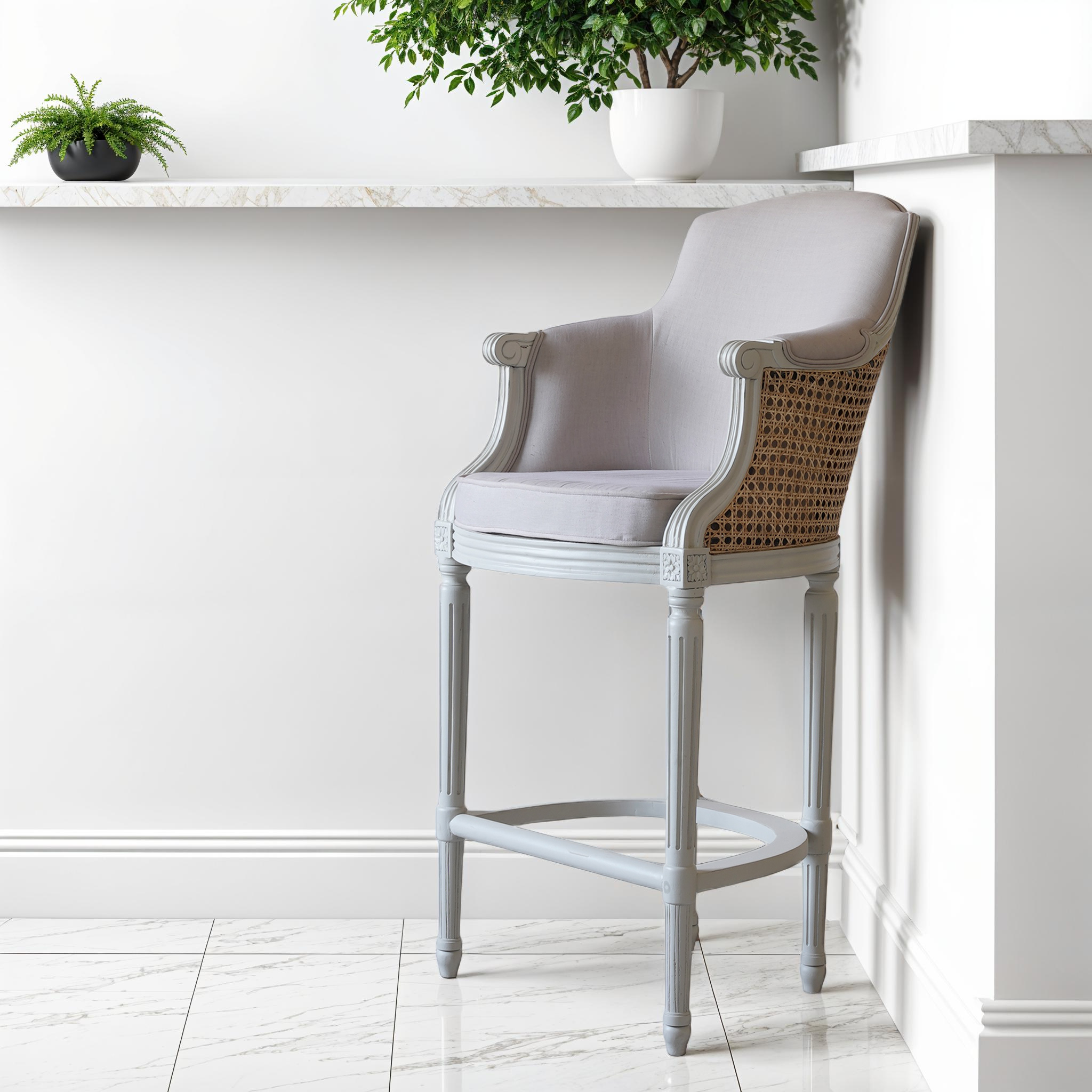 Gustavian Bar Stool