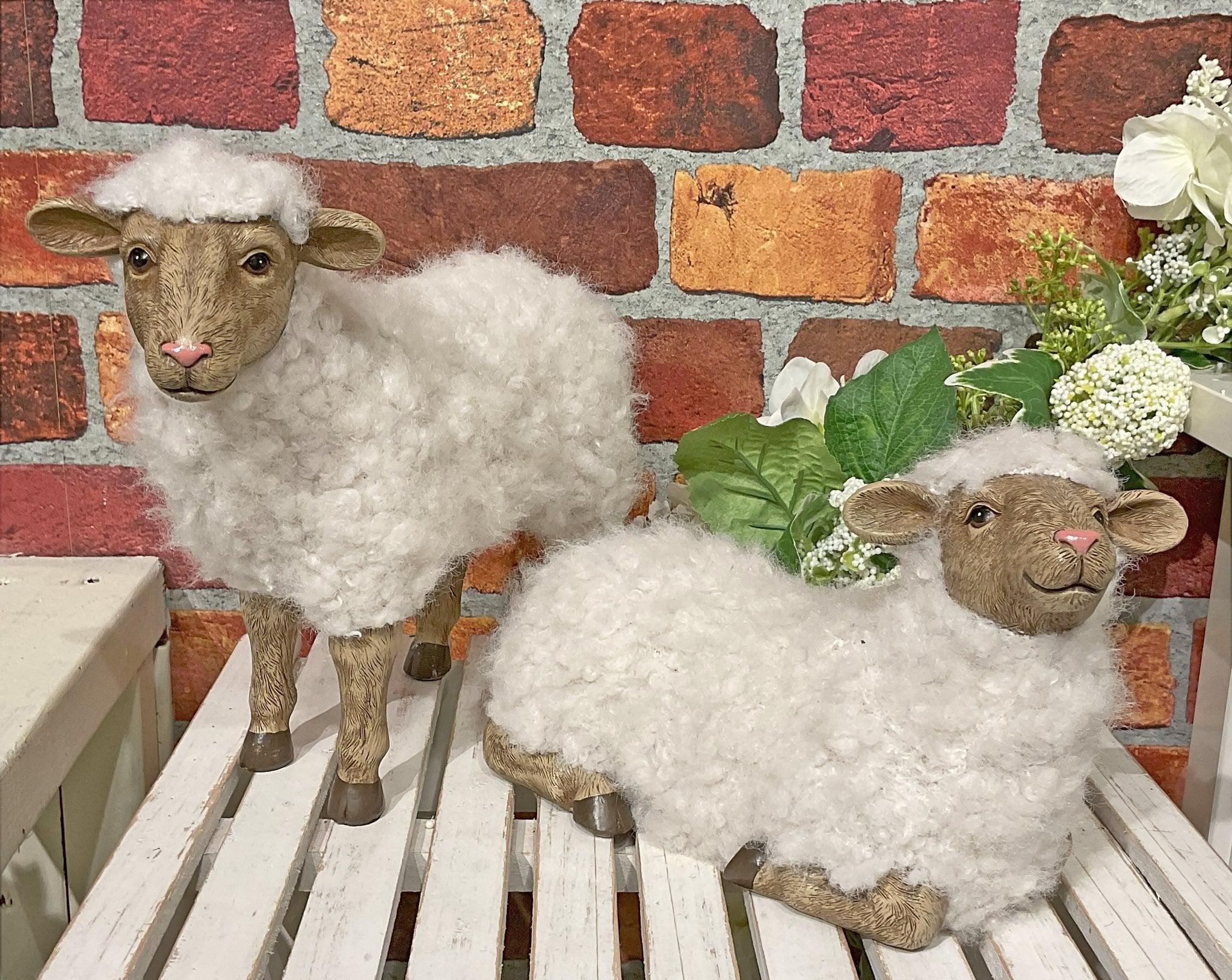 Briony Wool Sheep Set - Wisteria