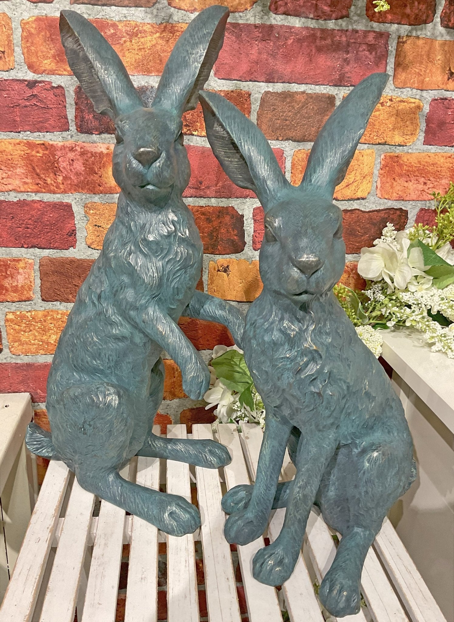 Biju Resin Bunny Set - Wisteria