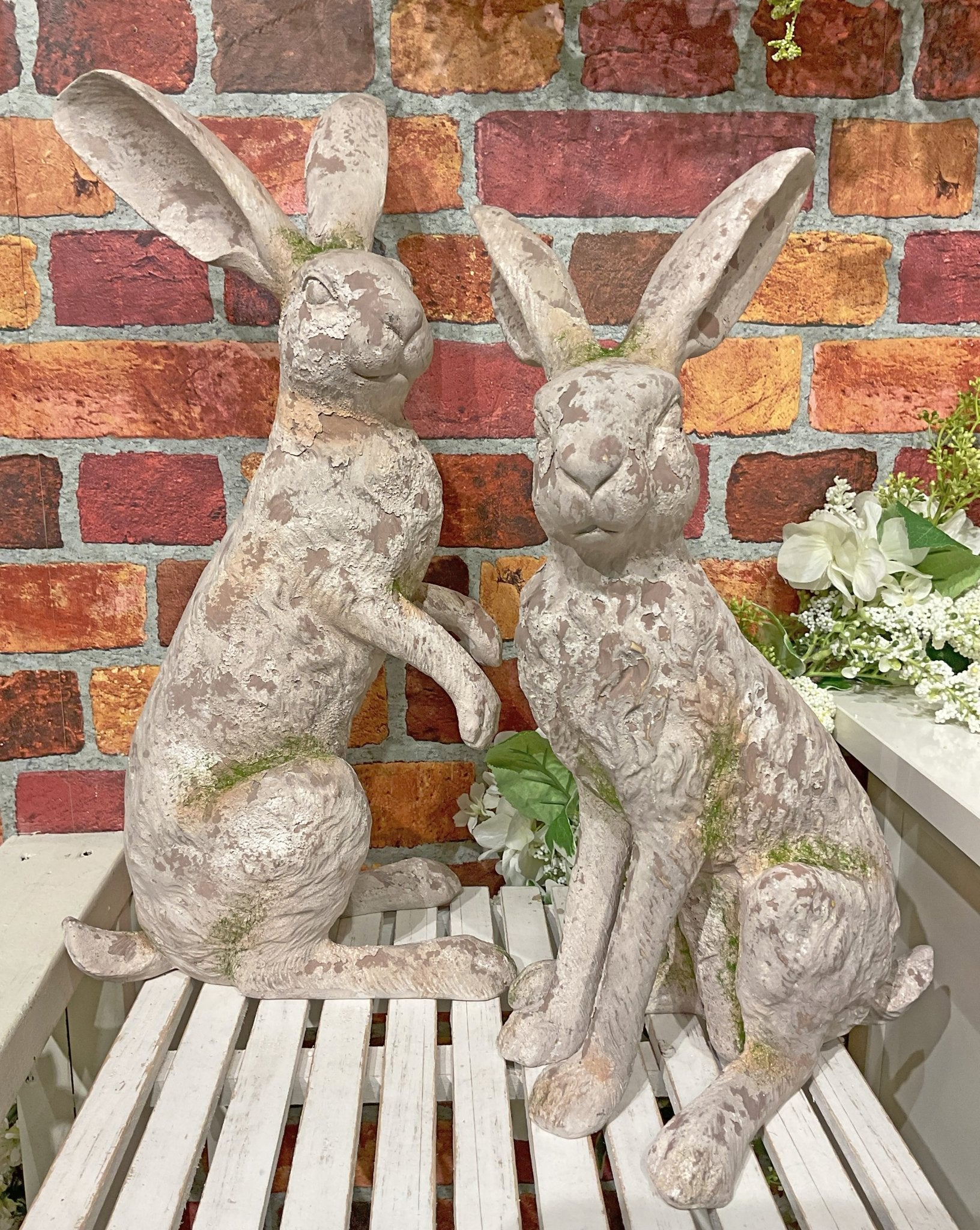 Biju Resin Bunny Set - Wisteria