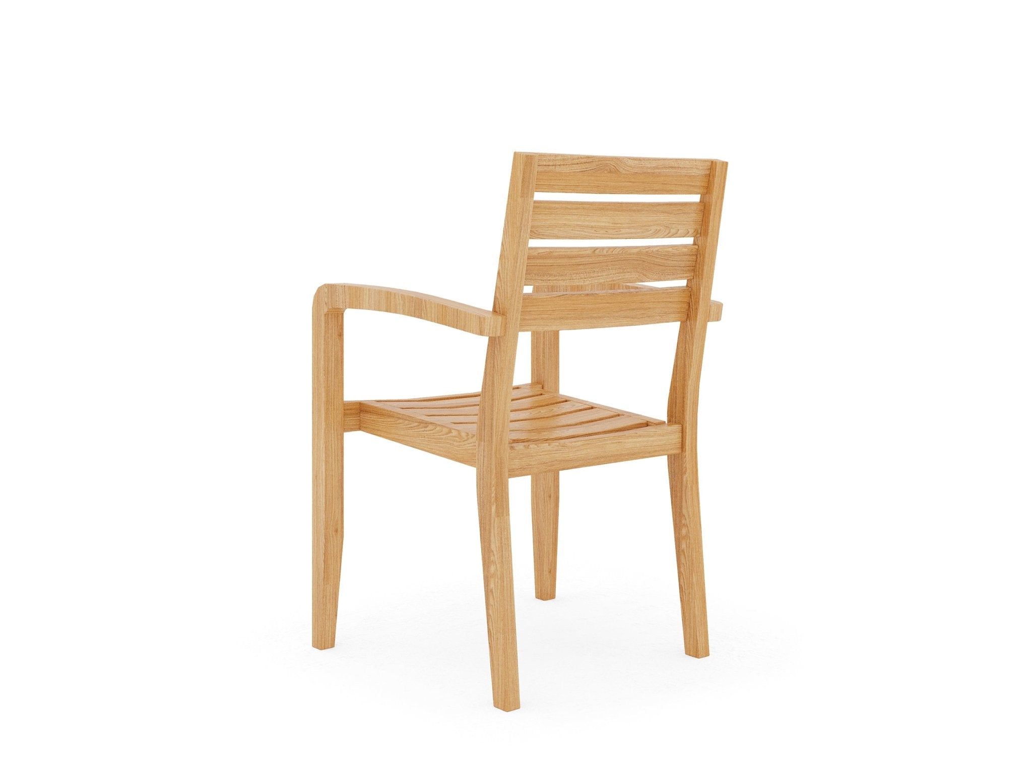 Orlena Teak Stacking Chair - Wisteria