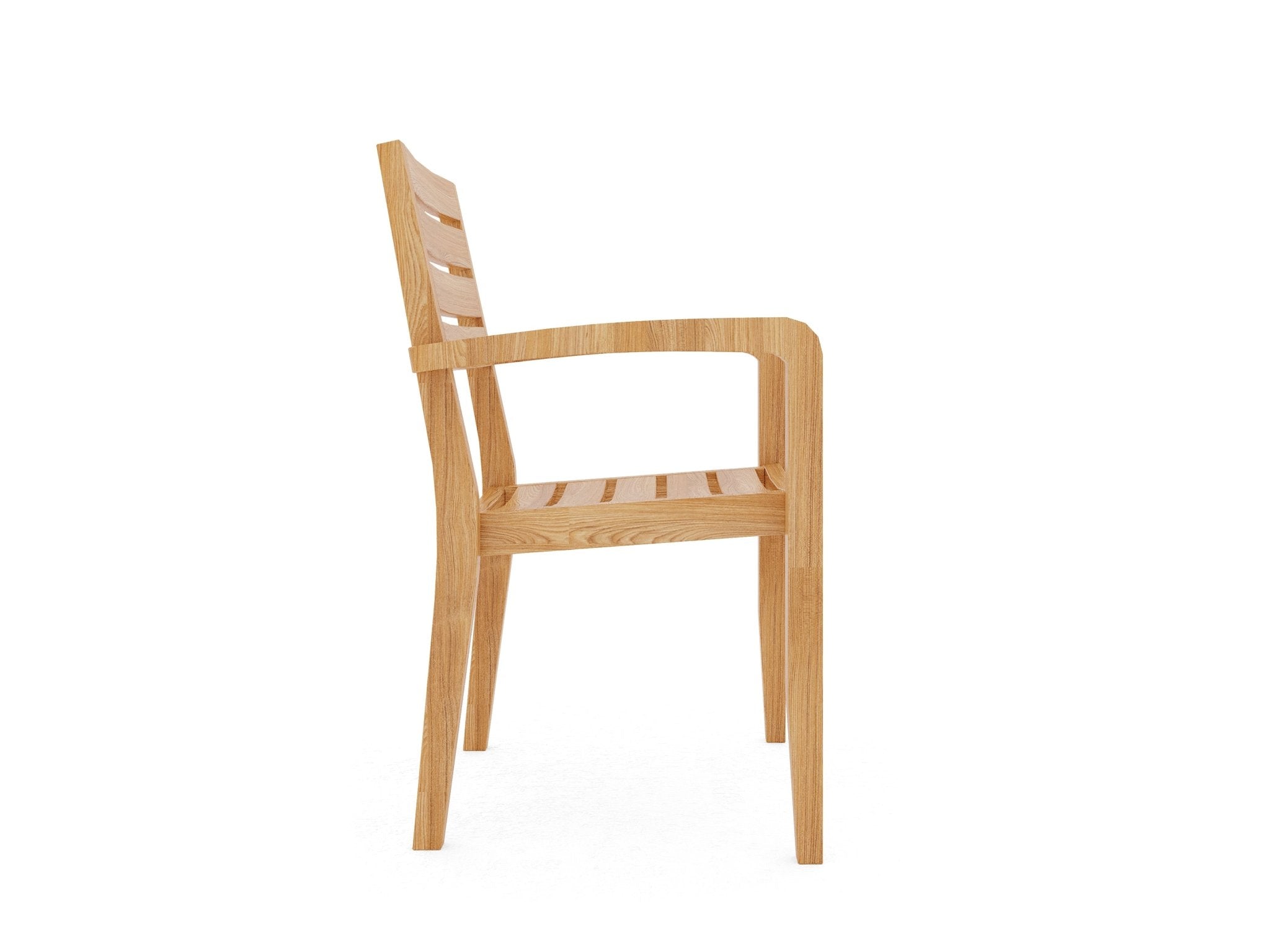 Orlena Teak Stacking Chair - Wisteria