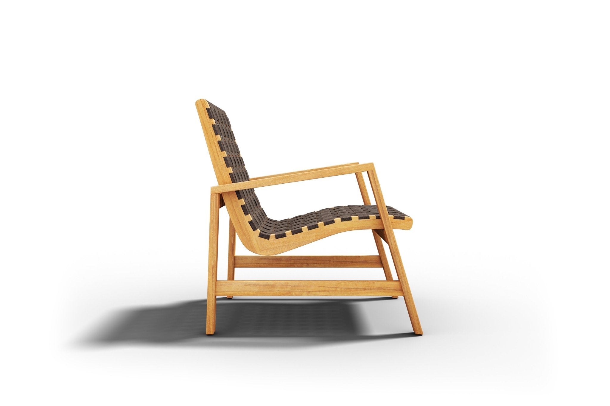 Zarien Teak Lounge Chair - Wisteria