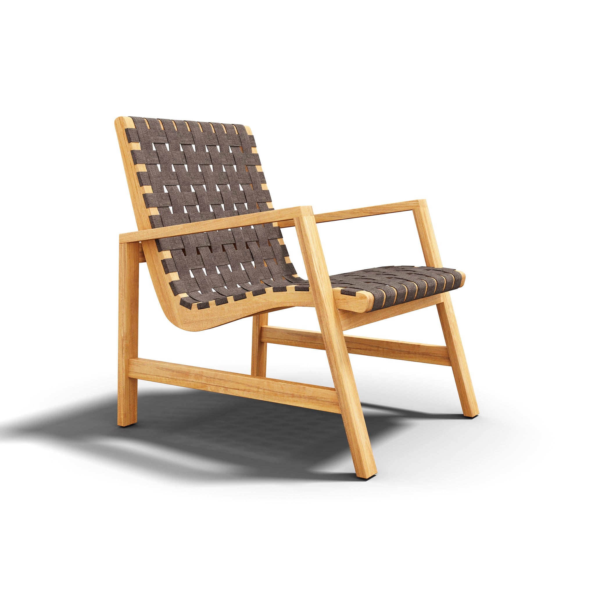 Zarien Teak Lounge Chair - Wisteria