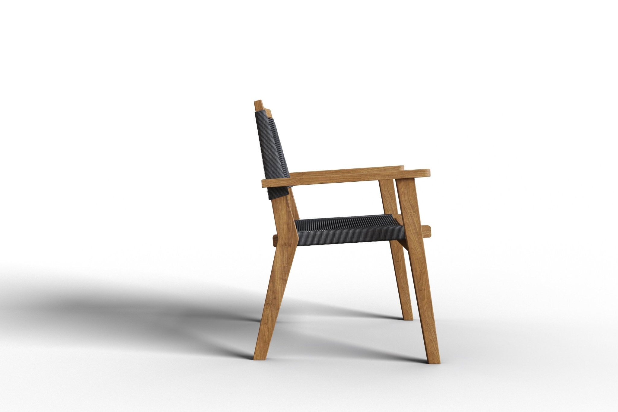 Virella Teak Stacking Chair - Wisteria