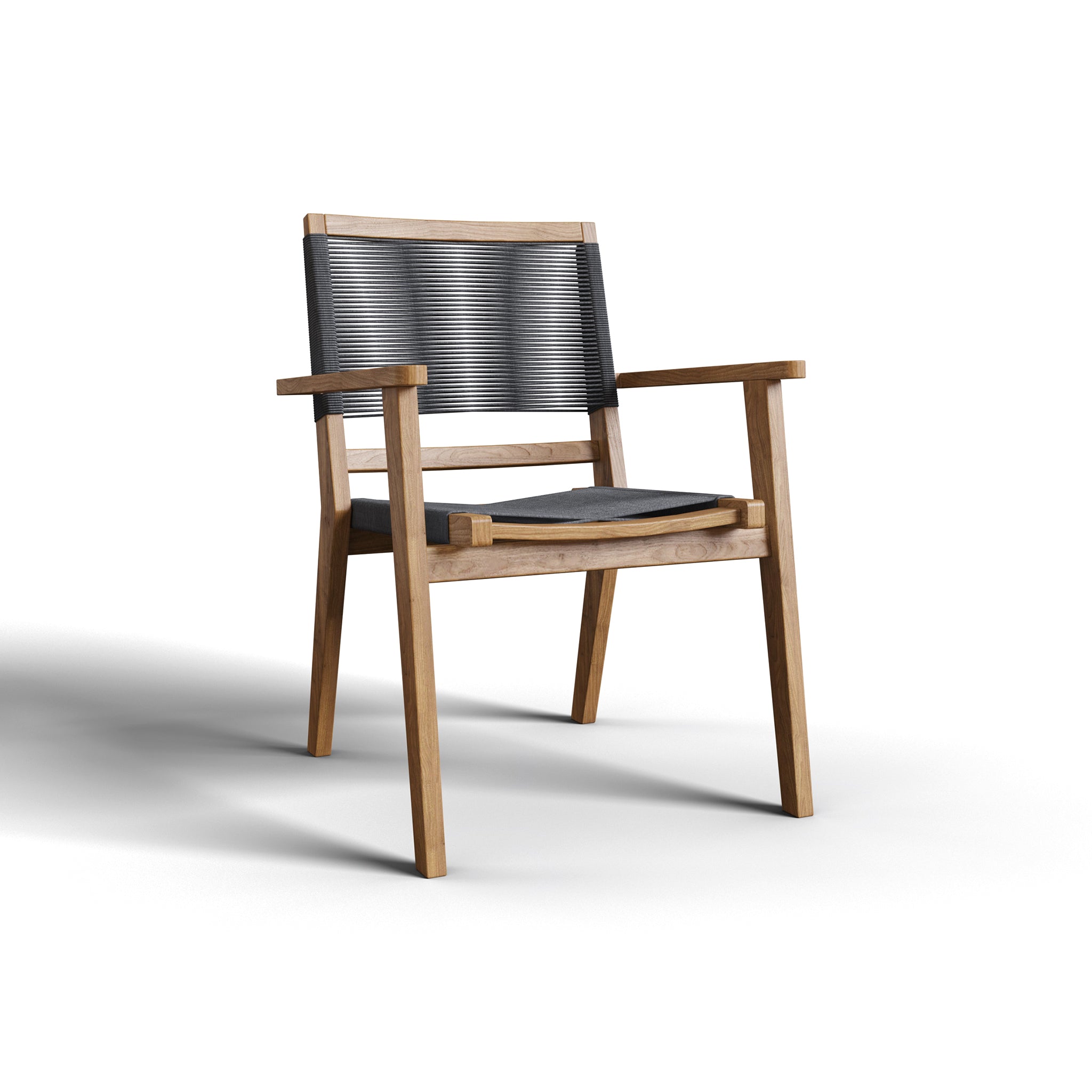 Virella Teak Stacking Chair - Wisteria