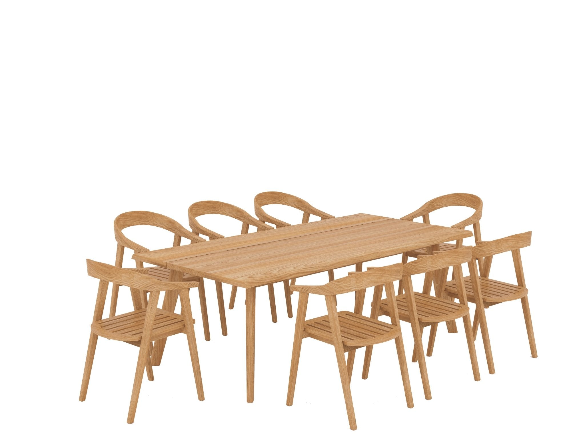 Arvella Teak Arm Chair - Wisteria