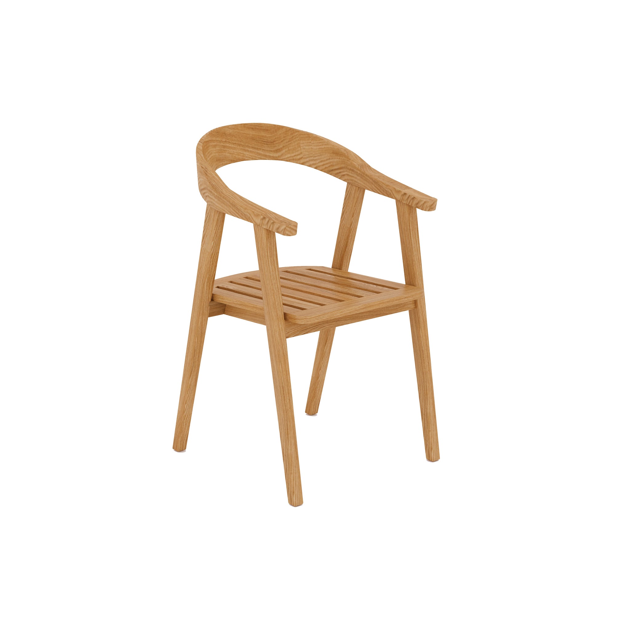 Arvella Teak Arm Chair - Wisteria