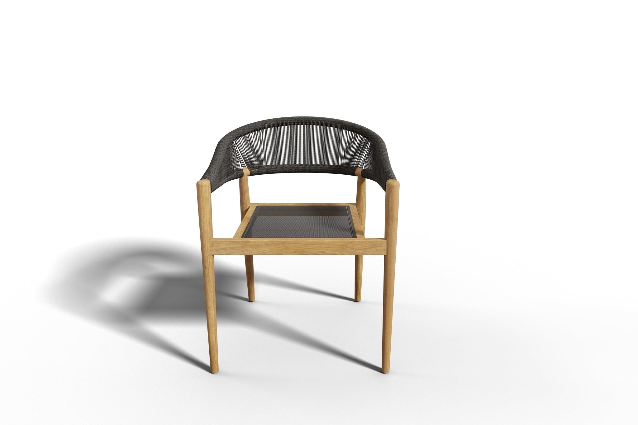 Marqen Teak Stacking Chair - Wisteria