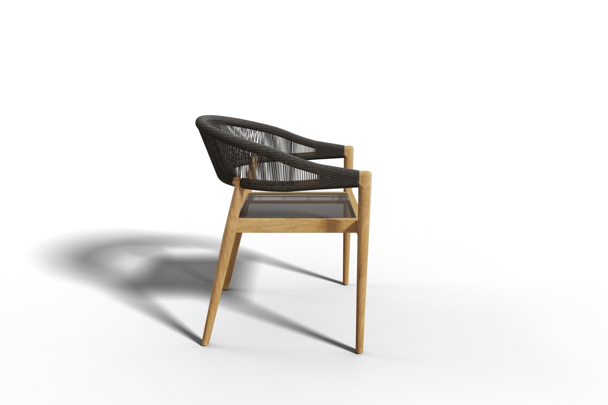 Marqen Teak Stacking Chair - Wisteria