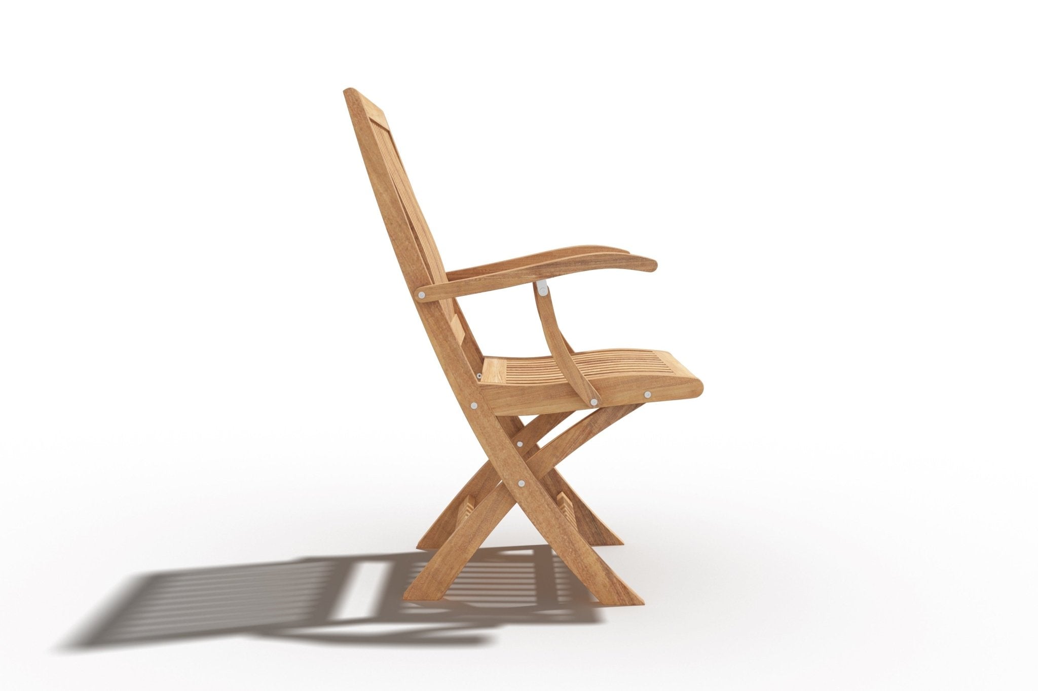 Bravik Teak Folding Chair - Wisteria
