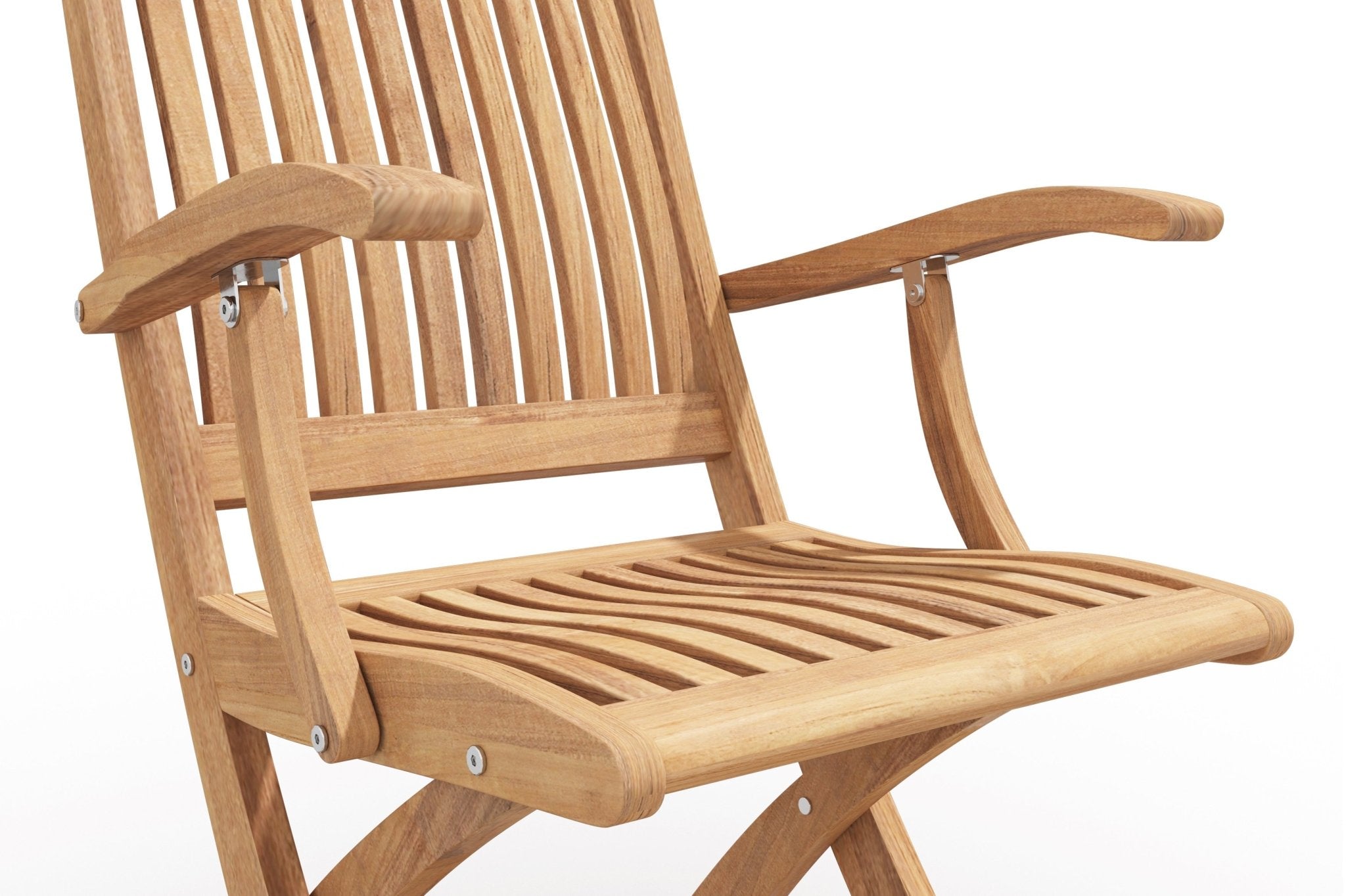 Bravik Teak Folding Chair - Wisteria