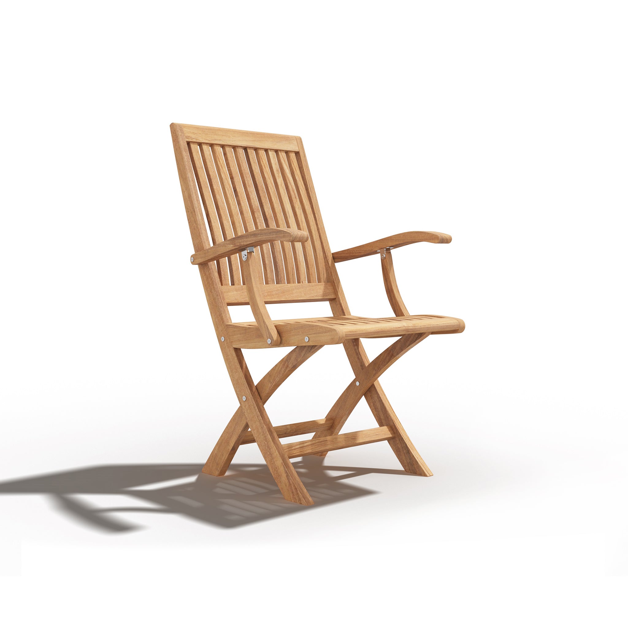 Bravik Teak Folding Chair - Wisteria
