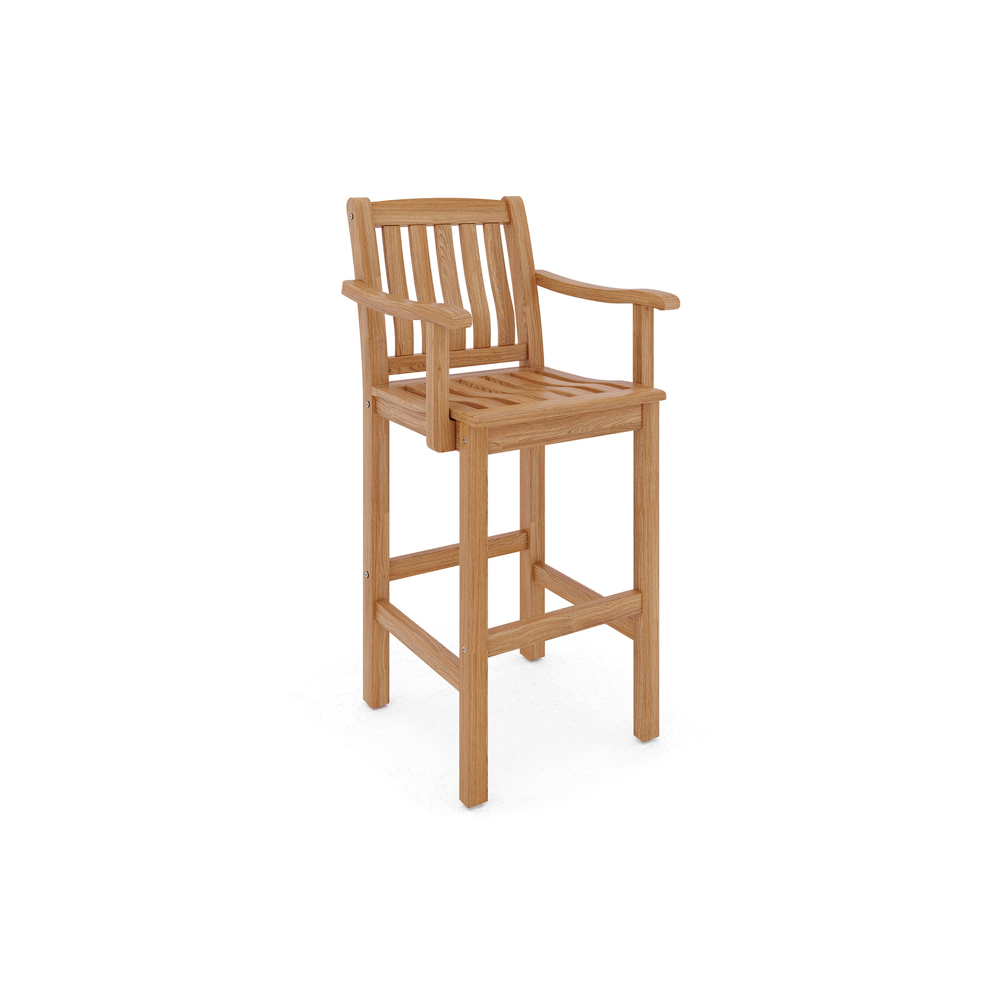 Larevo Teak Counter Chair - Wisteria