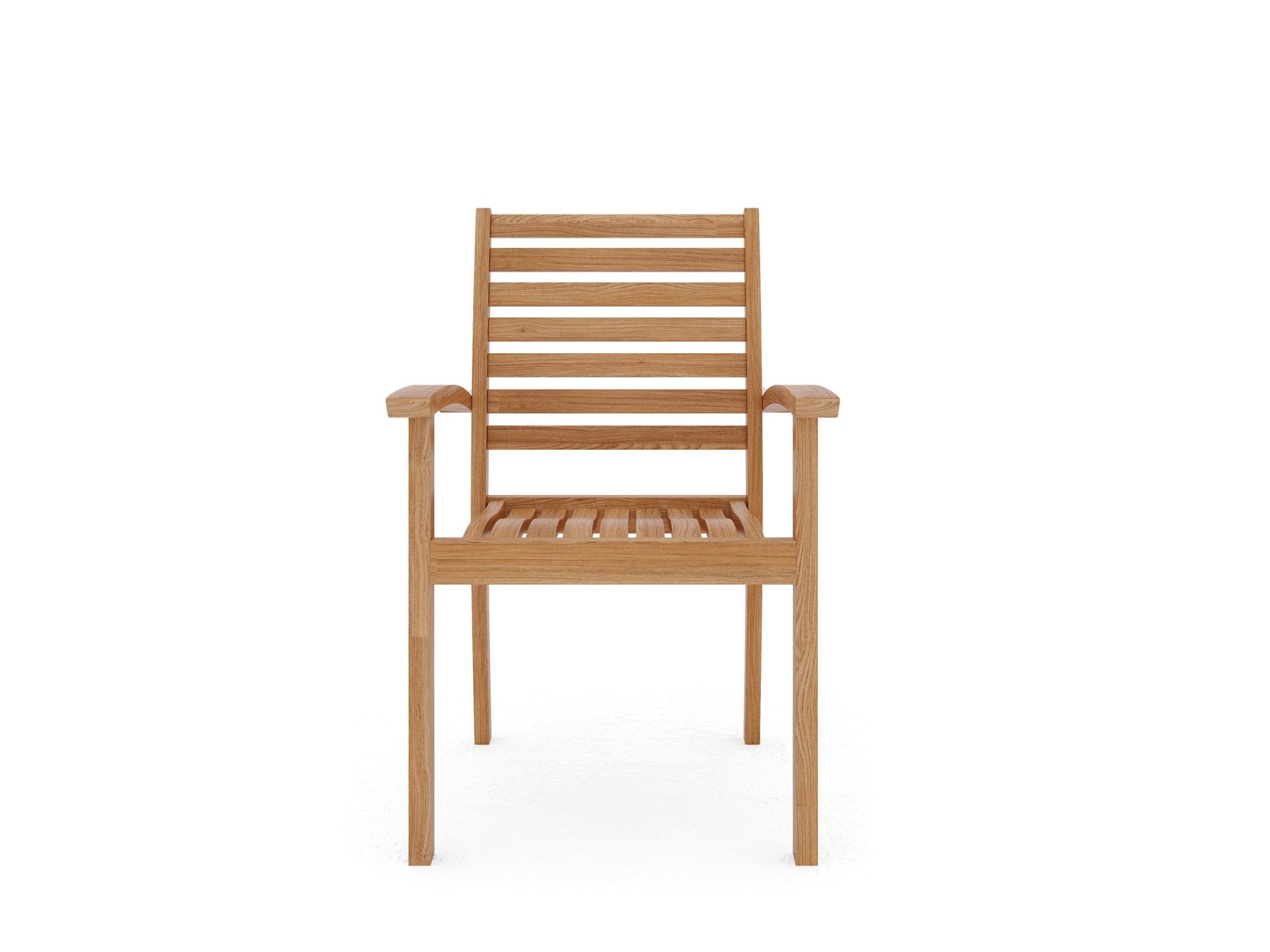 Roviano Teak Stacking Chair - Wisteria