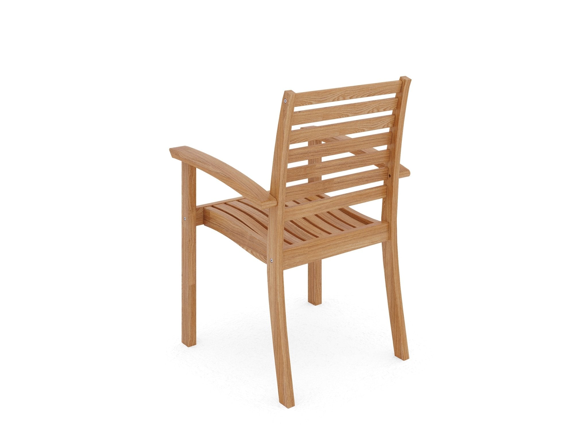 Roviano Teak Stacking Chair - Wisteria