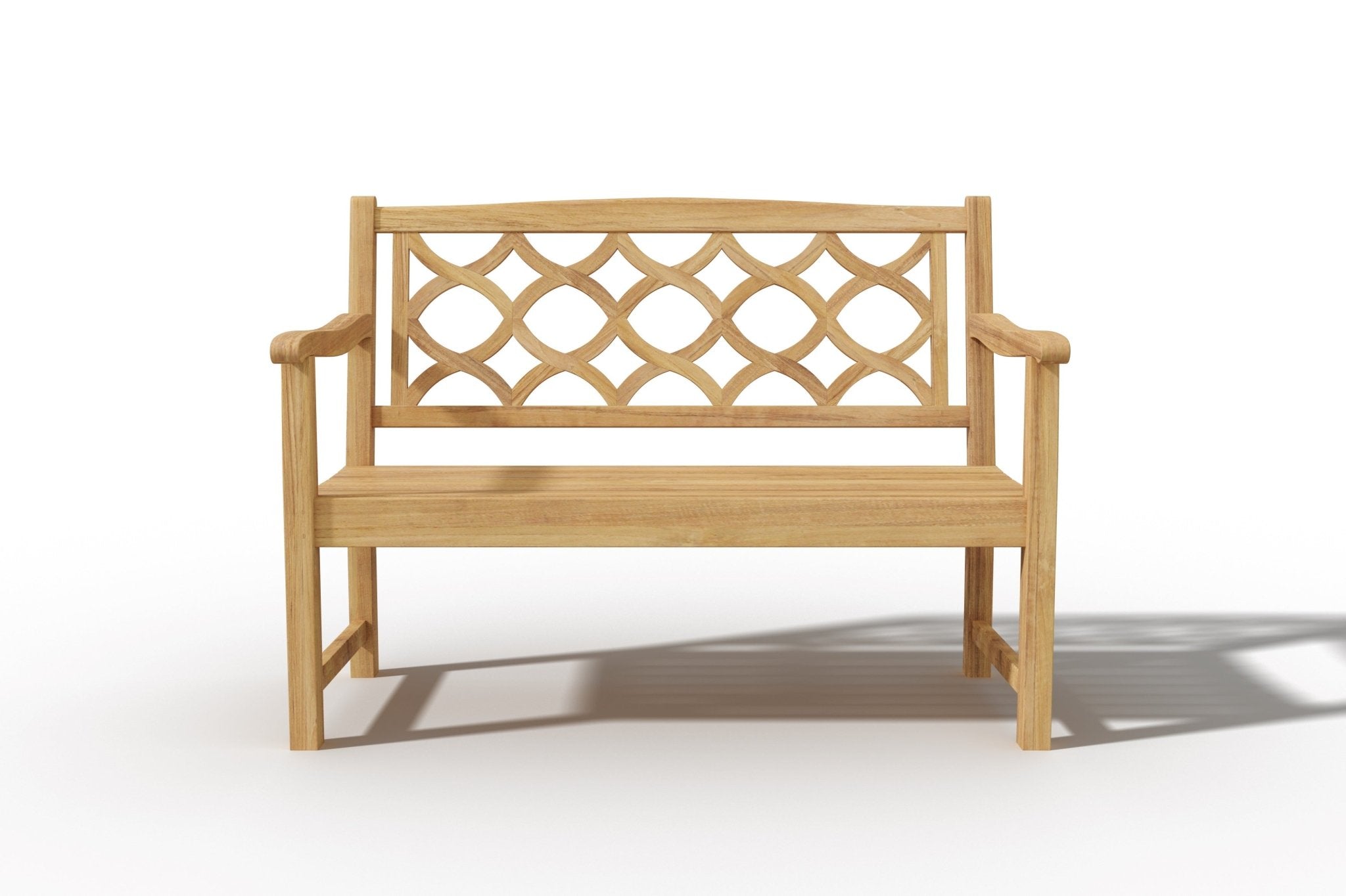 Mariselle Teak Garden Bench - Wisteria