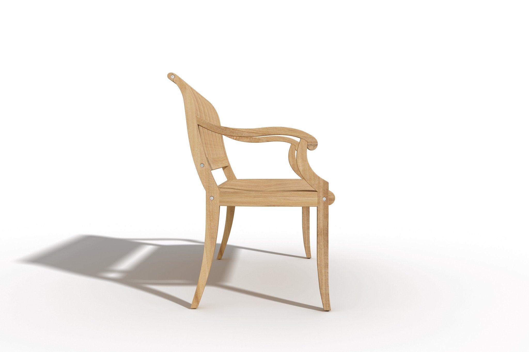 Caldris Teak Garden Bench - Wisteria
