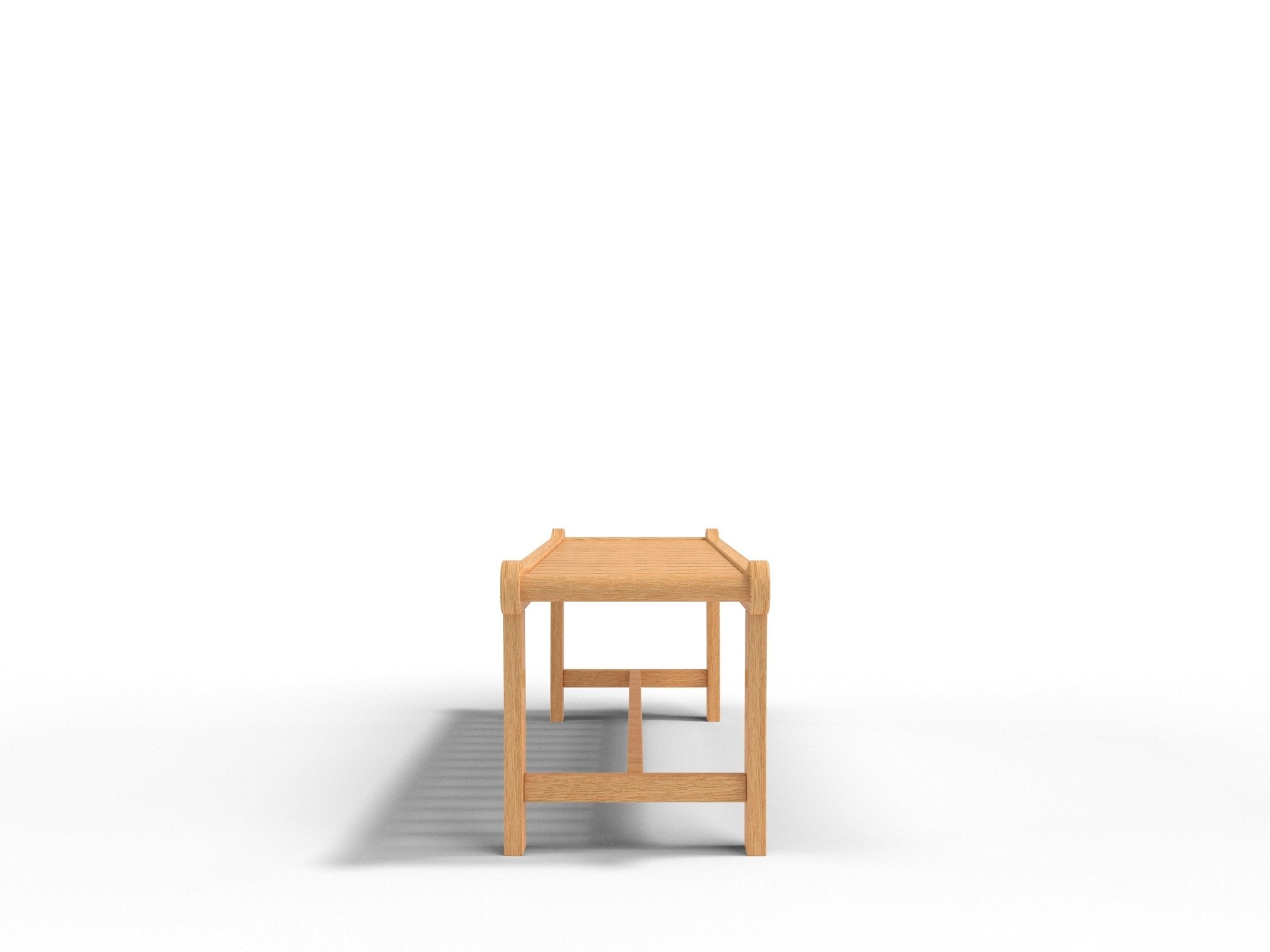 Alcantara Teak Bench - Wisteria