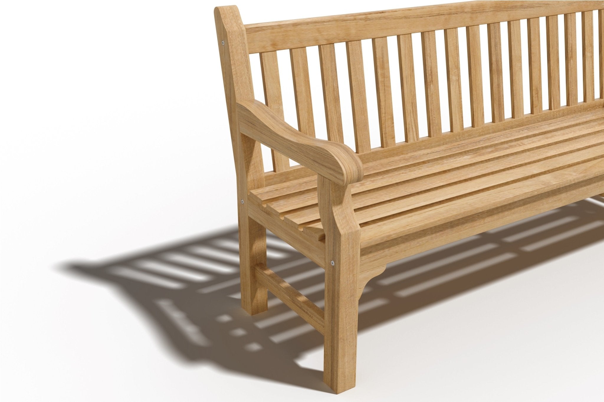Brunello Teak Bench - Wisteria