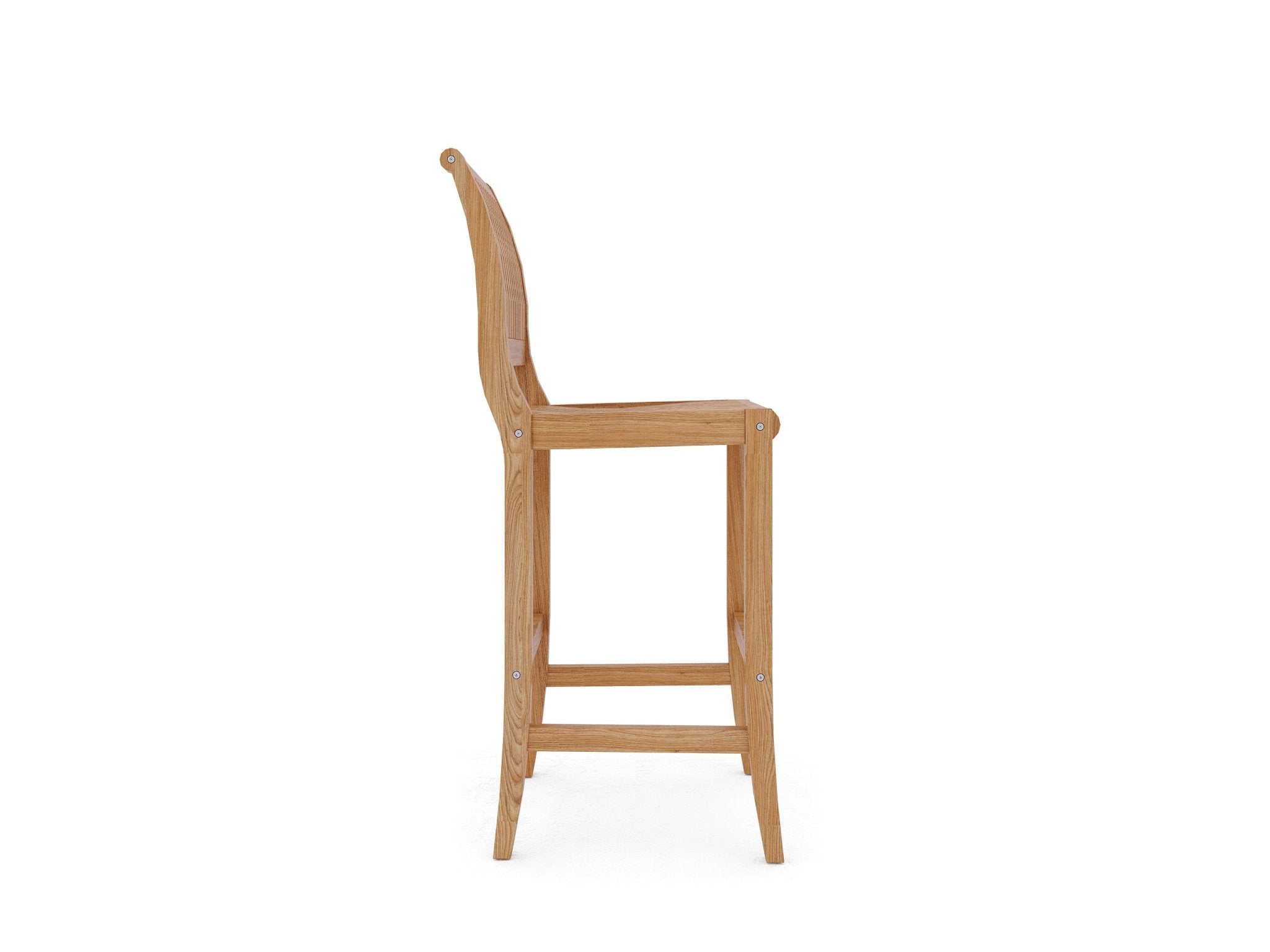 Valdoria Teak Barstool - Wisteria