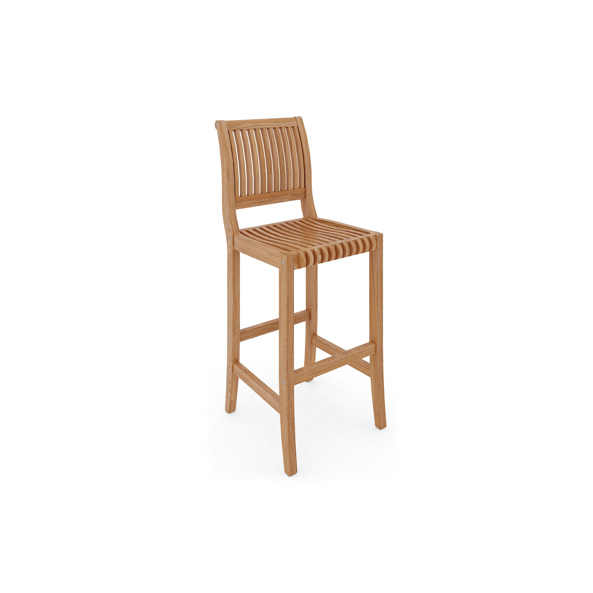 Valdoria Teak Barstool - Wisteria