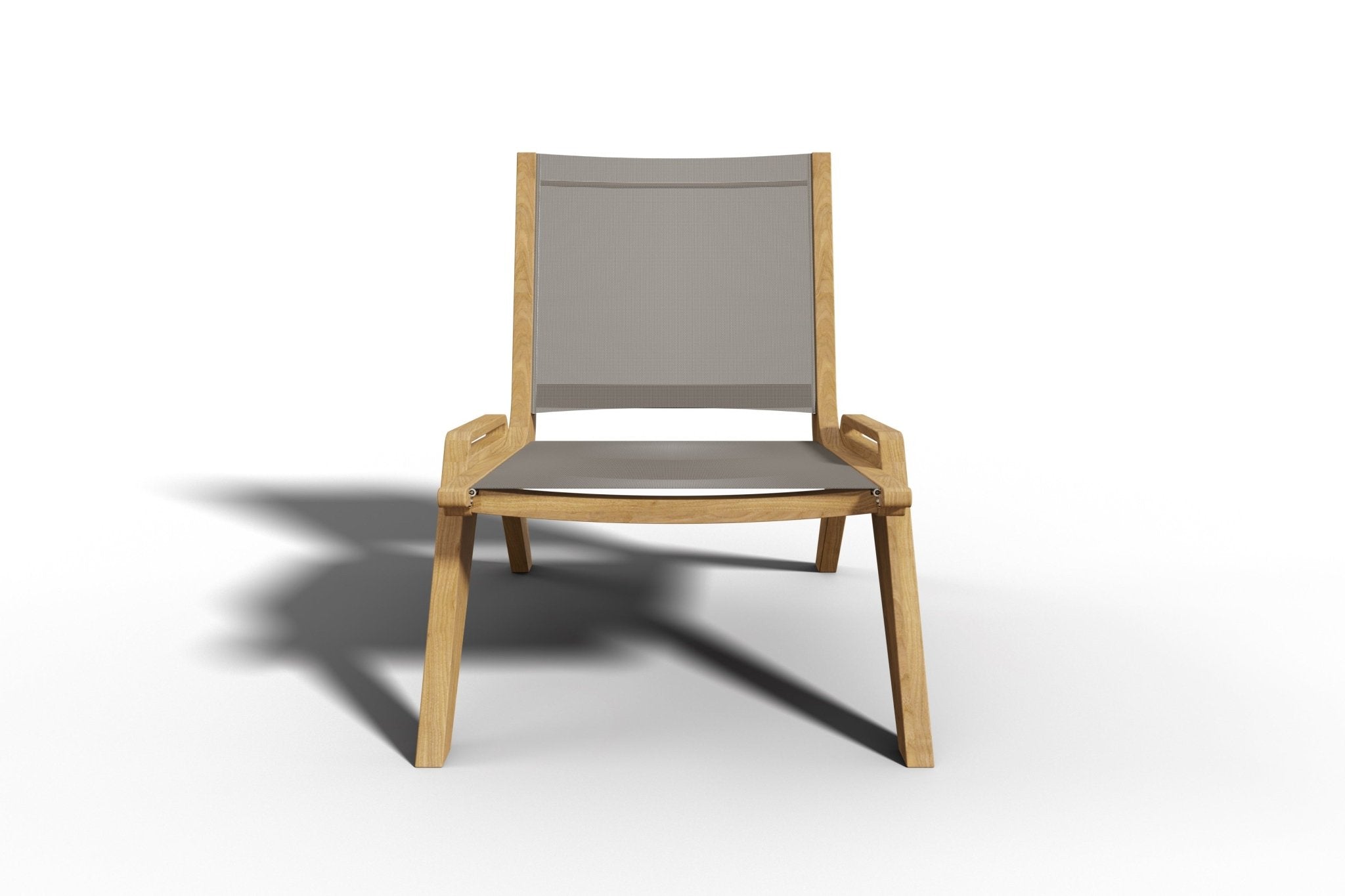 Seravelle Teak Sling Chair - Wisteria