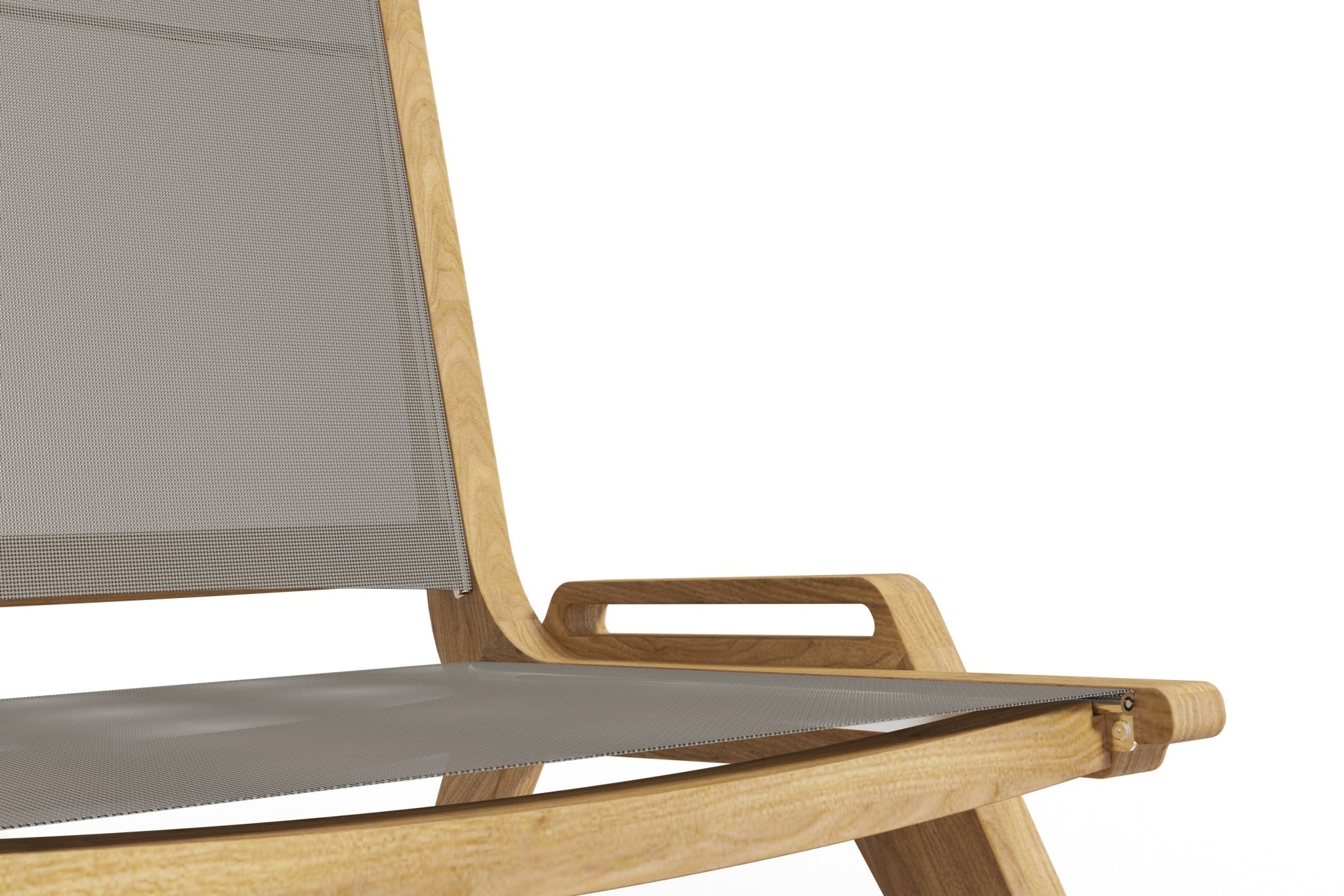 Seravelle Teak Sling Chair - Wisteria