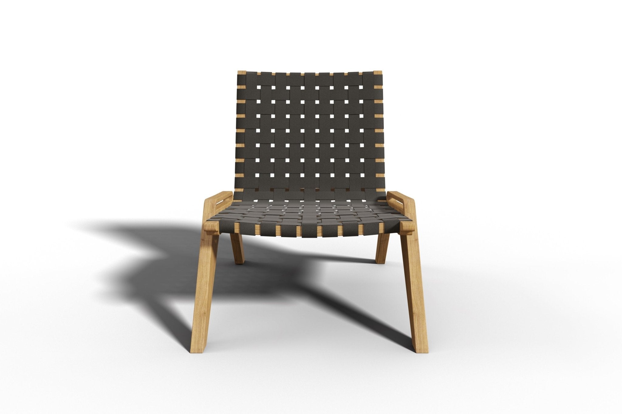 Orsino Teak Woven Chair - Wisteria
