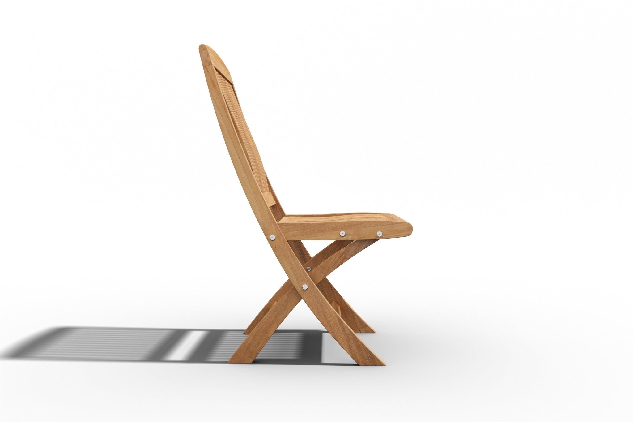 Lysandra Teak Folding Chair - Wisteria