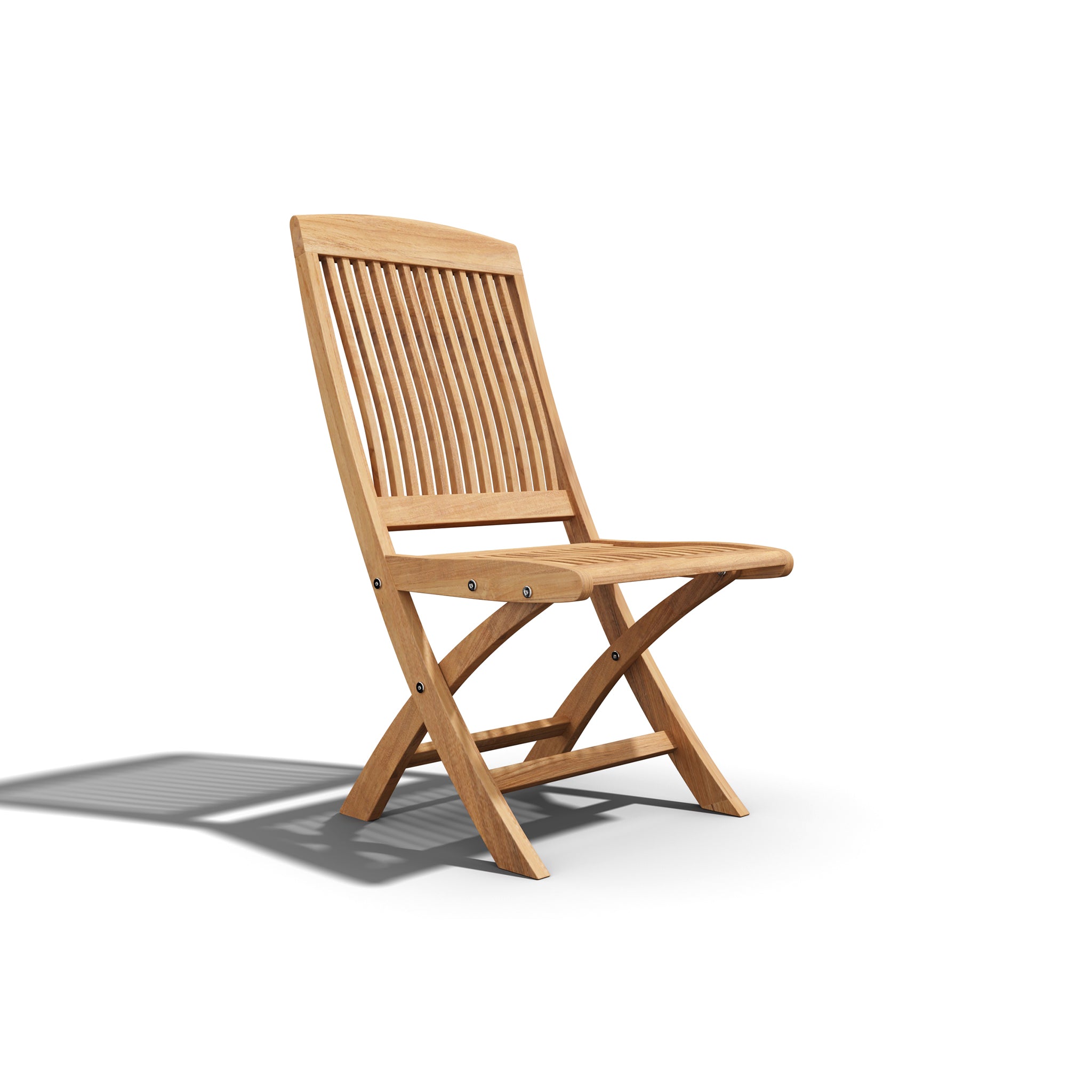 Lysandra Teak Folding Chair - Wisteria