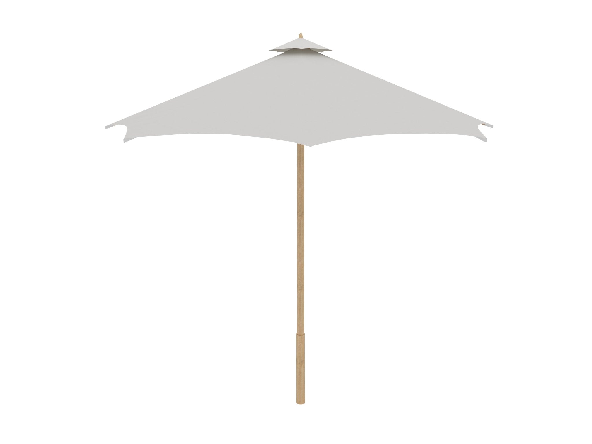 Solvienne Teak Patio Umbrella - Wisteria