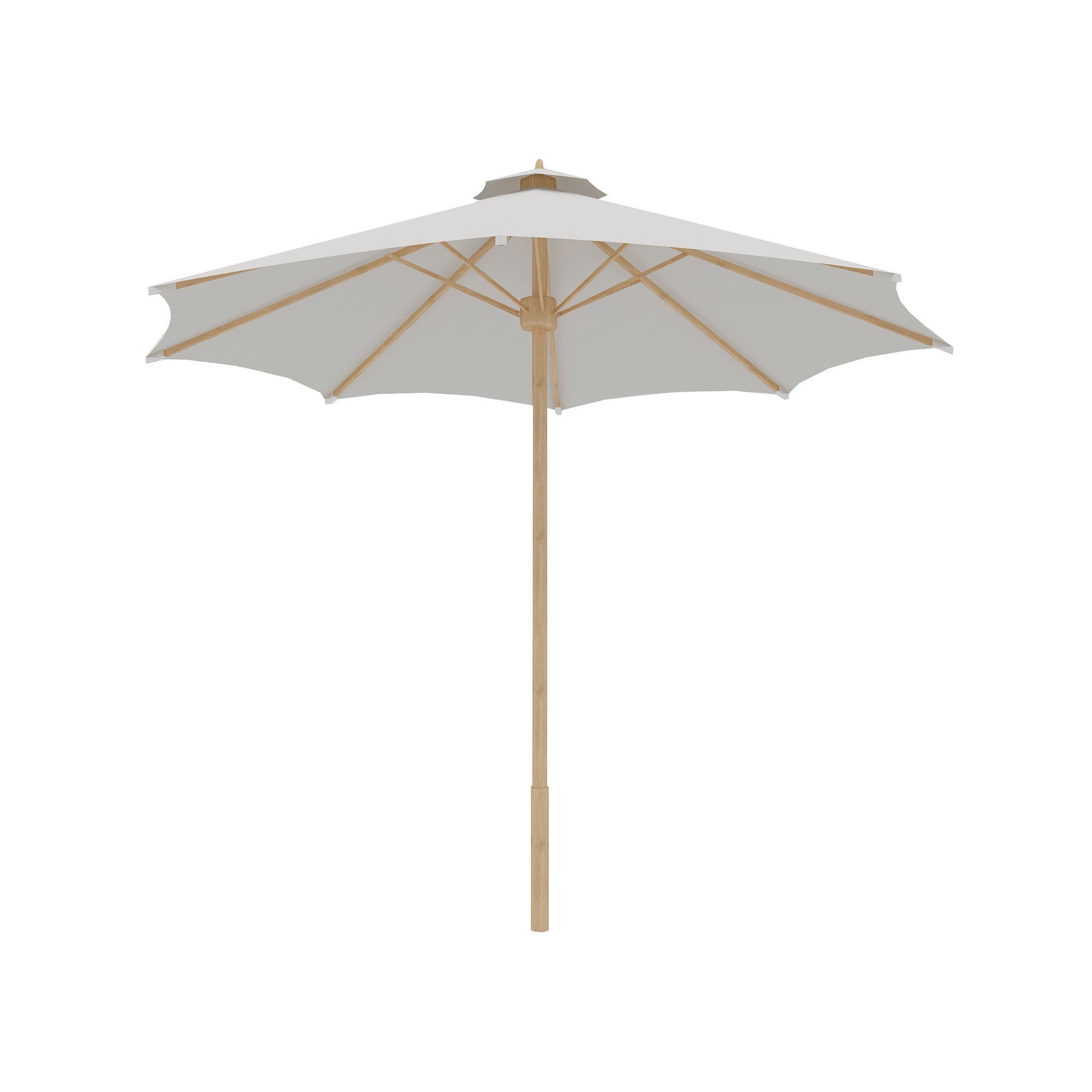 Solvienne Teak Patio Umbrella - Wisteria