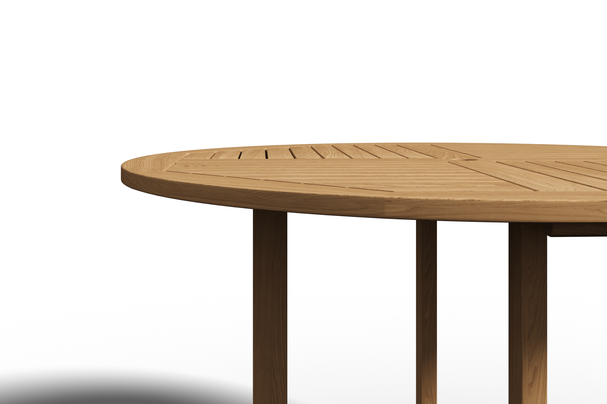 Aylann Teak Dining Table - Wisteria