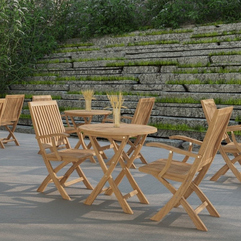 Aylann Teak Dining Table - Wisteria