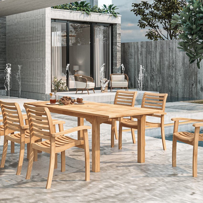 Bastide Teak Dinning Table - Wisteria