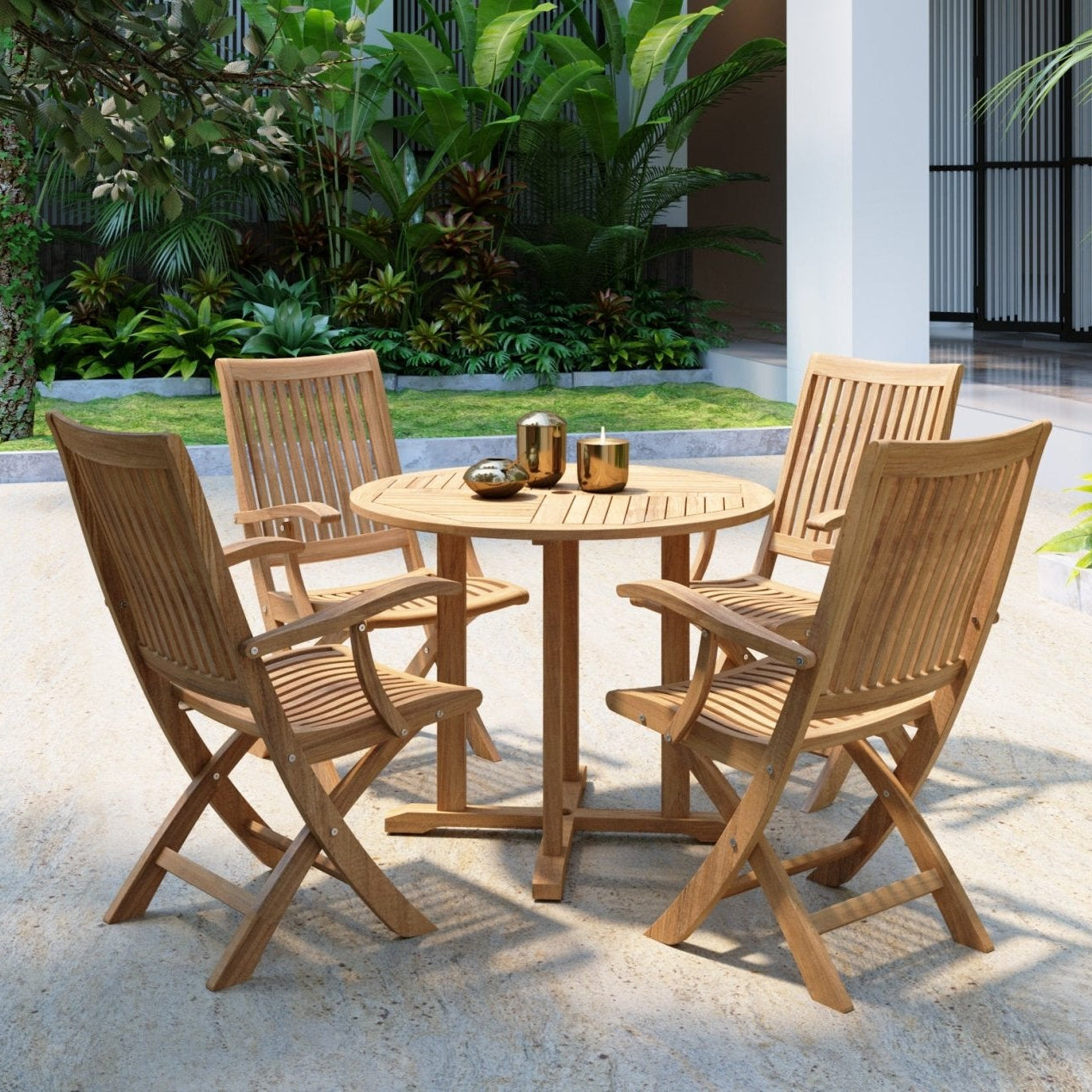 Alveron Teak Dining Table - Wisteria