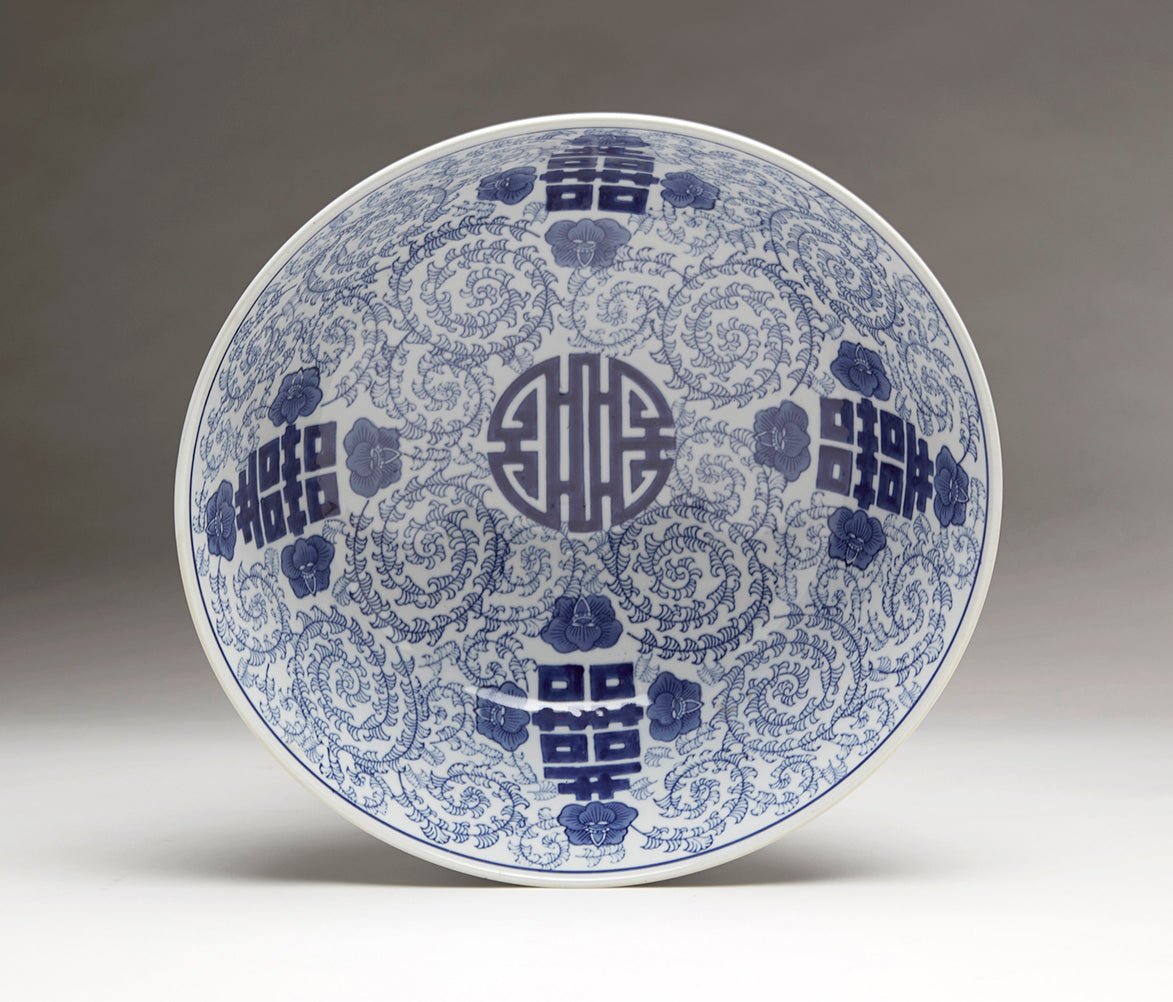 Shirvan Porcelain Happiness Bowl - Wisteria