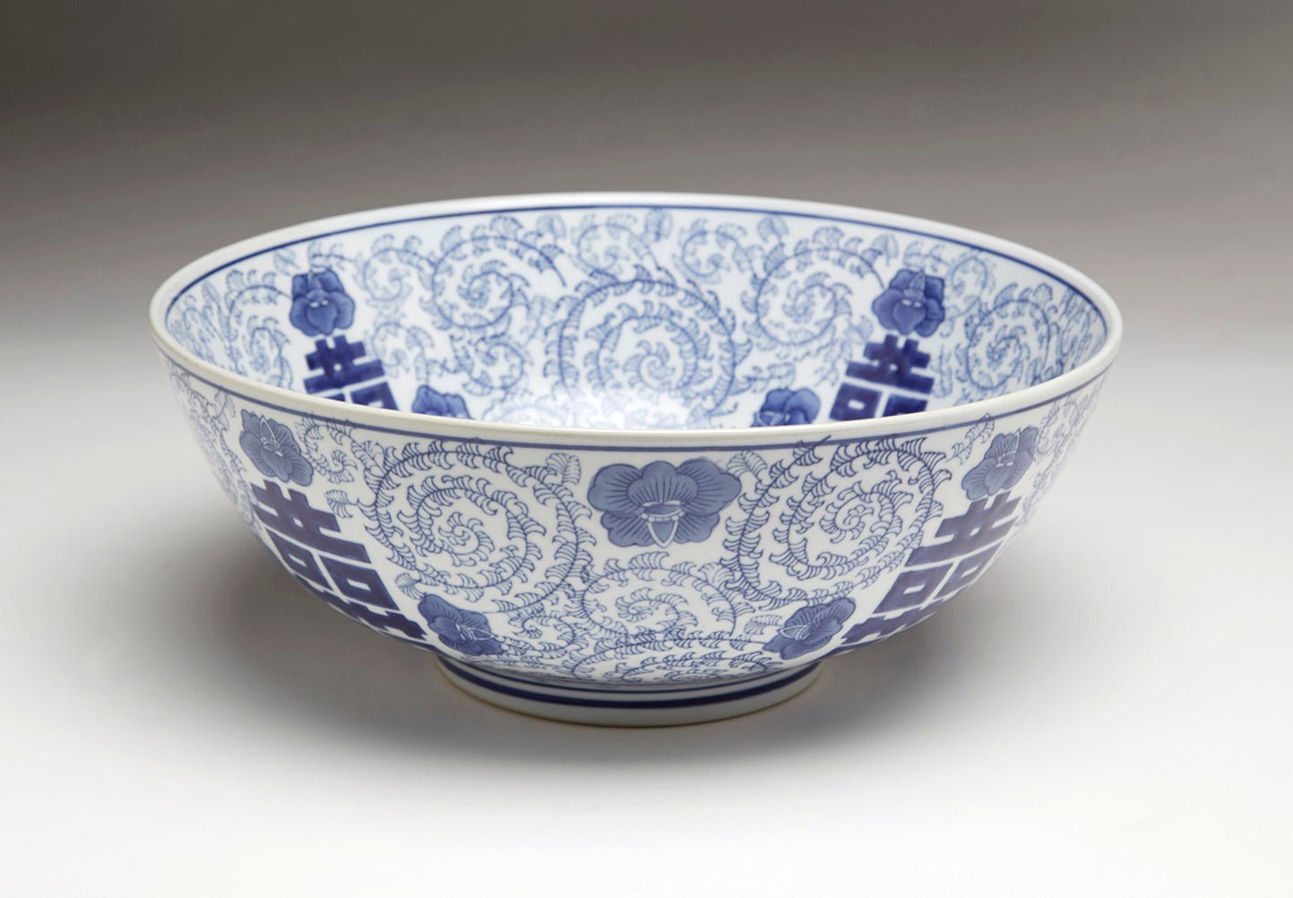 Shirvan Porcelain Happiness Bowl - Wisteria