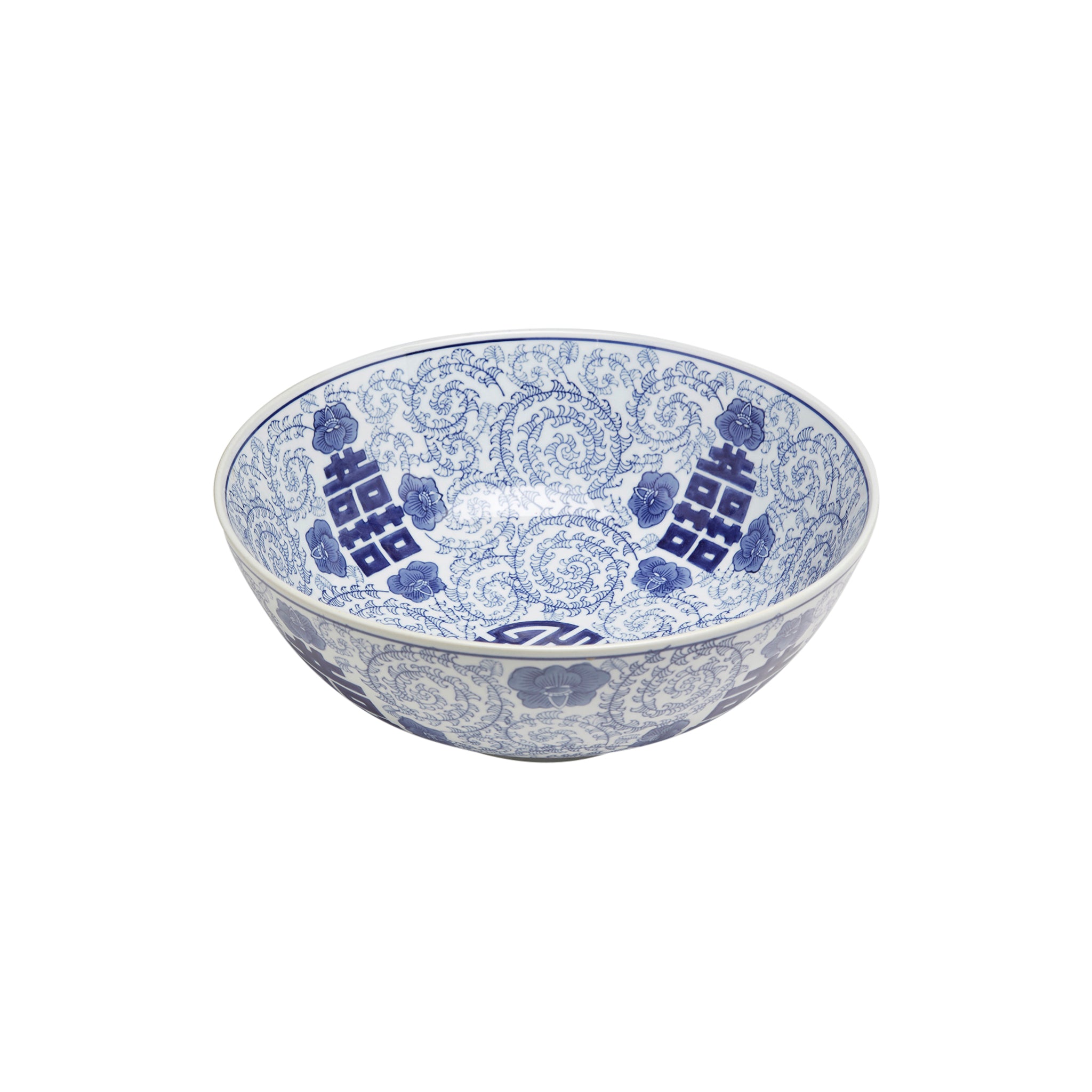Shirvan Porcelain Happiness Bowl - Wisteria